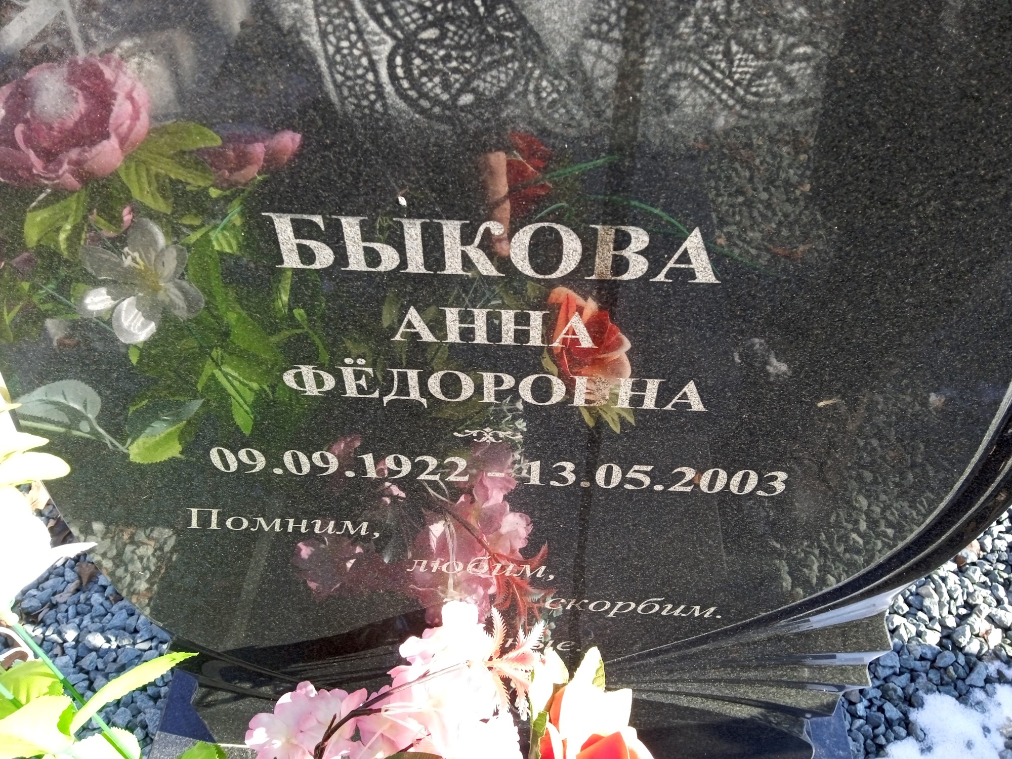 Быкова Анна Федоровна
