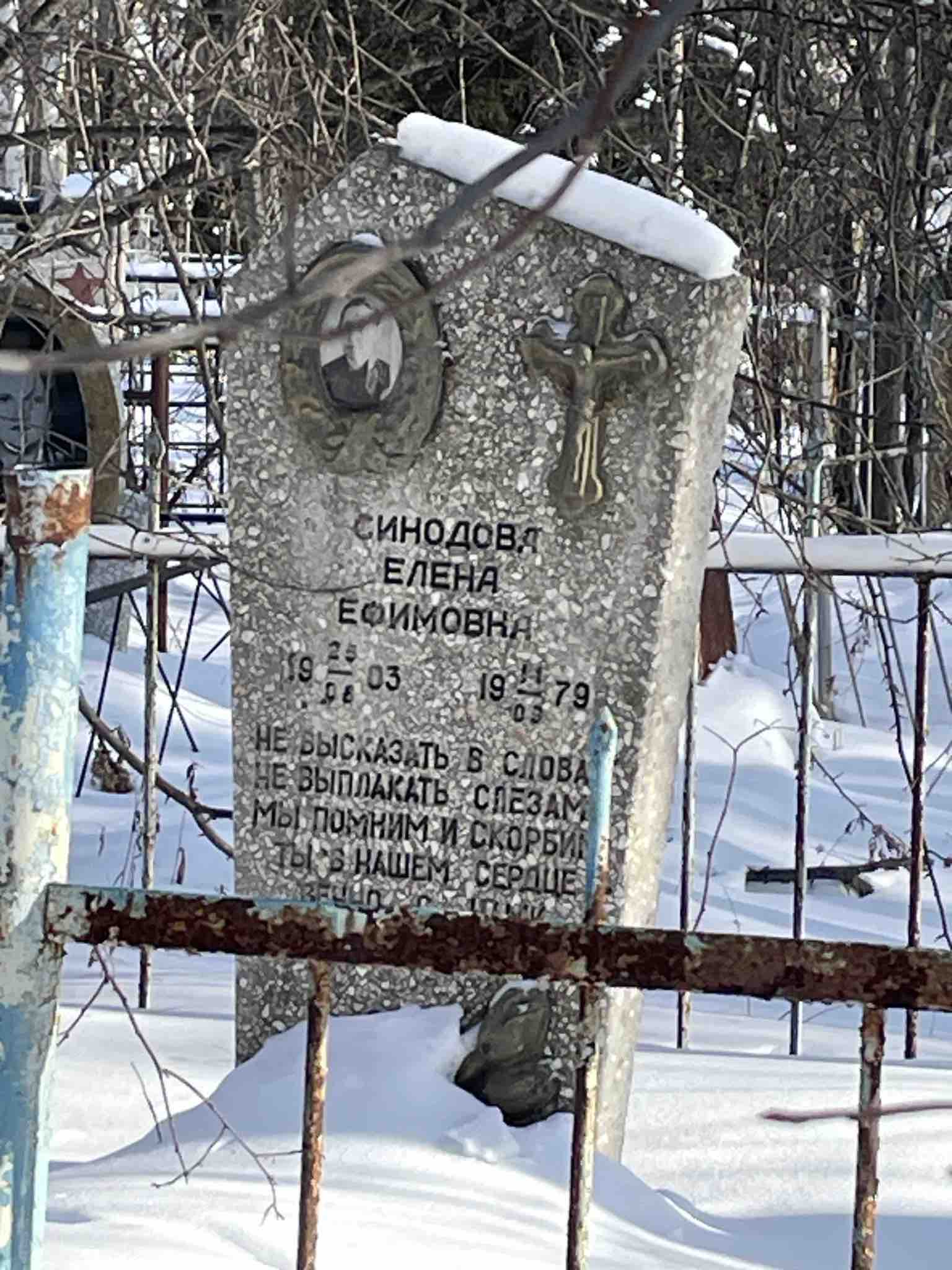 Синодова Елена Ефимовна