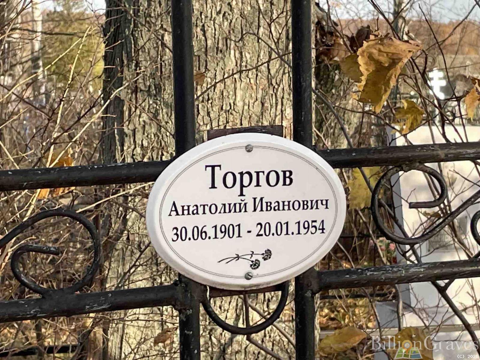 Торгов Анатолий Иванович