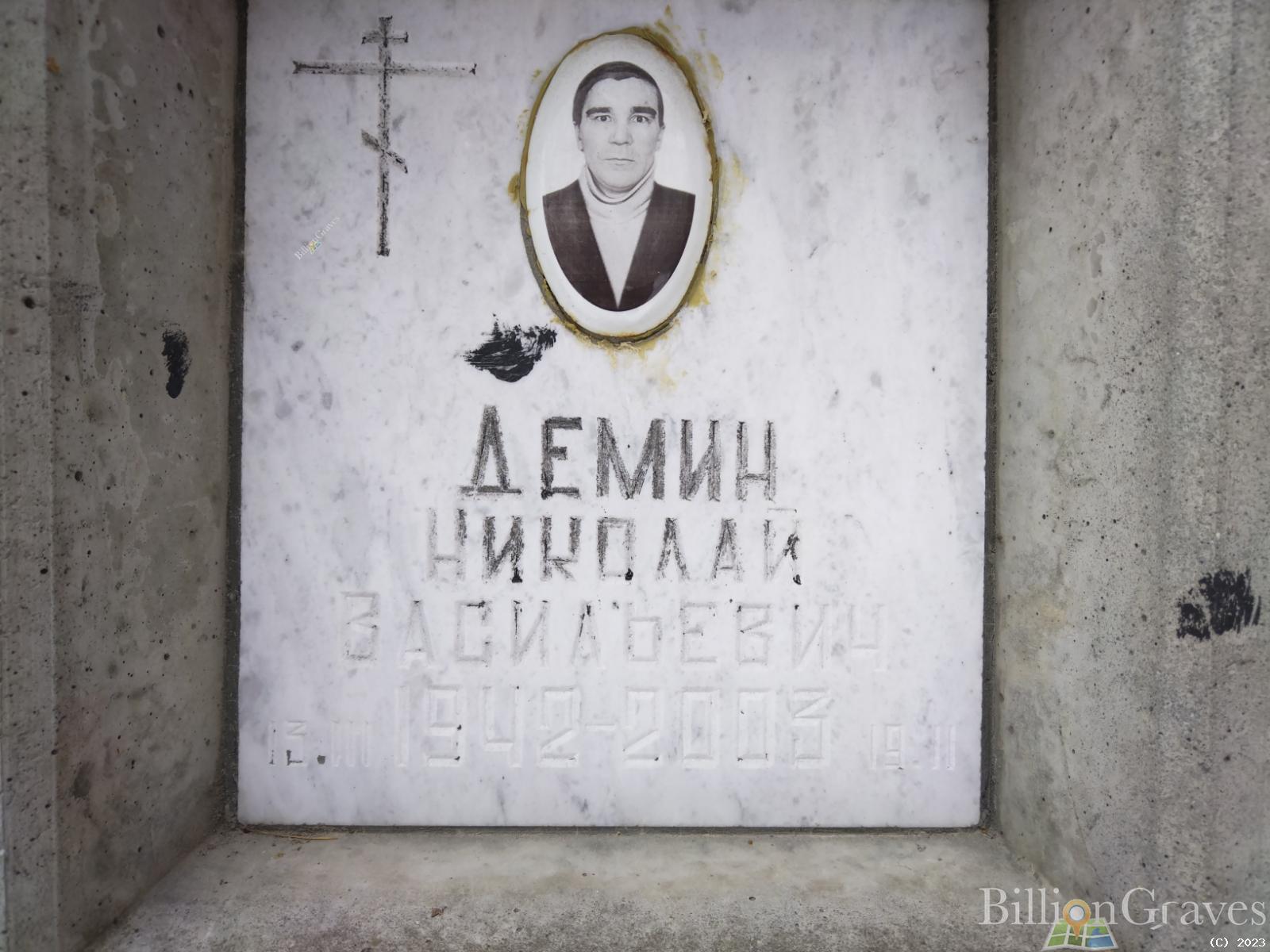 Демин Николай Васильевич