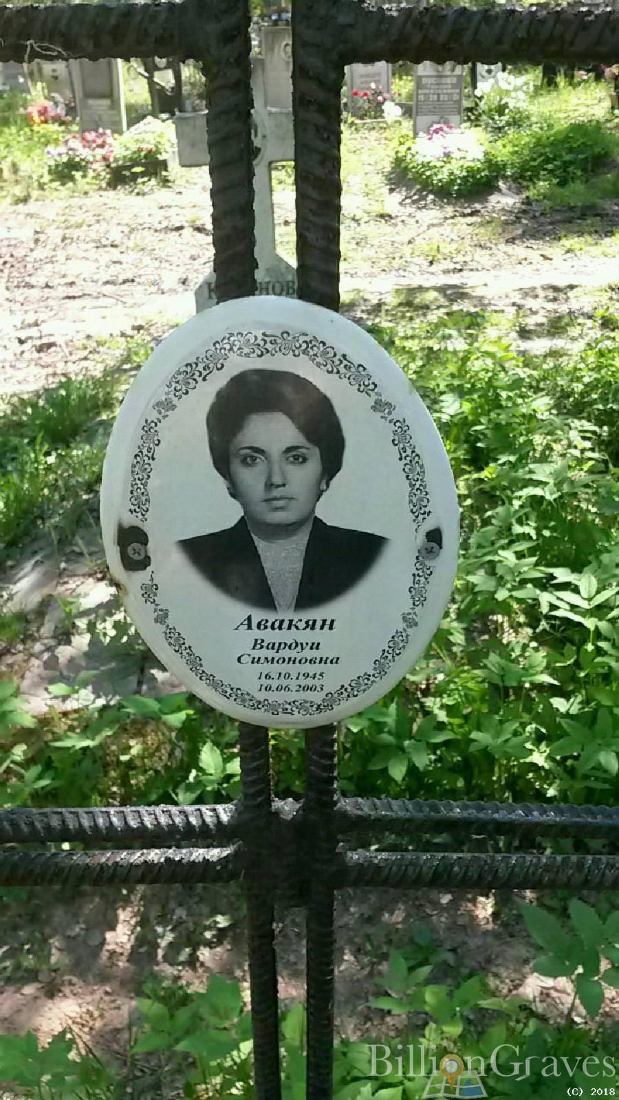 Авакян Вардуи Симоновна