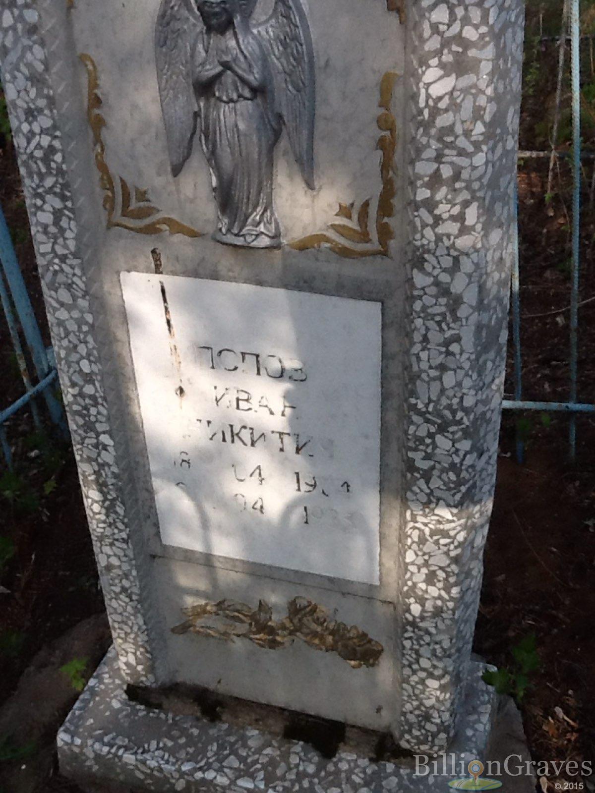 Попов Иван Никитич