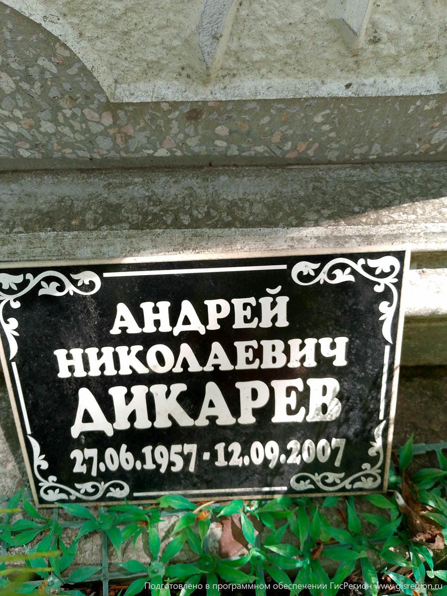 Дикарев Андрей Николаевич