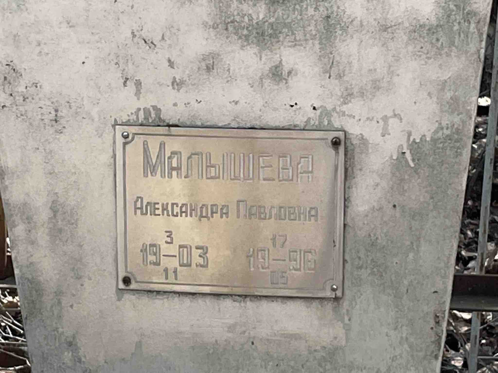 Малышева Александра Павловна