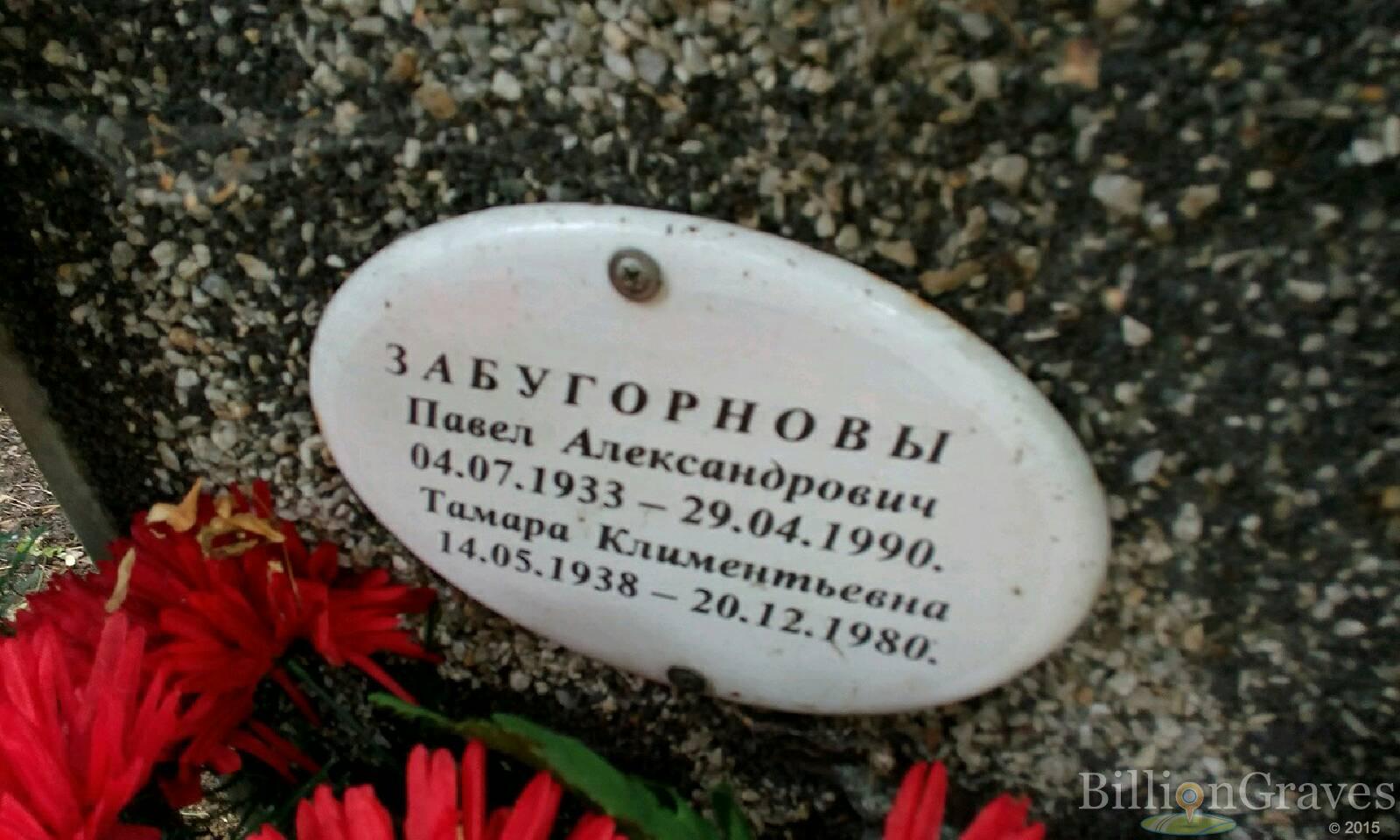 Забугорнов Павел Александрович