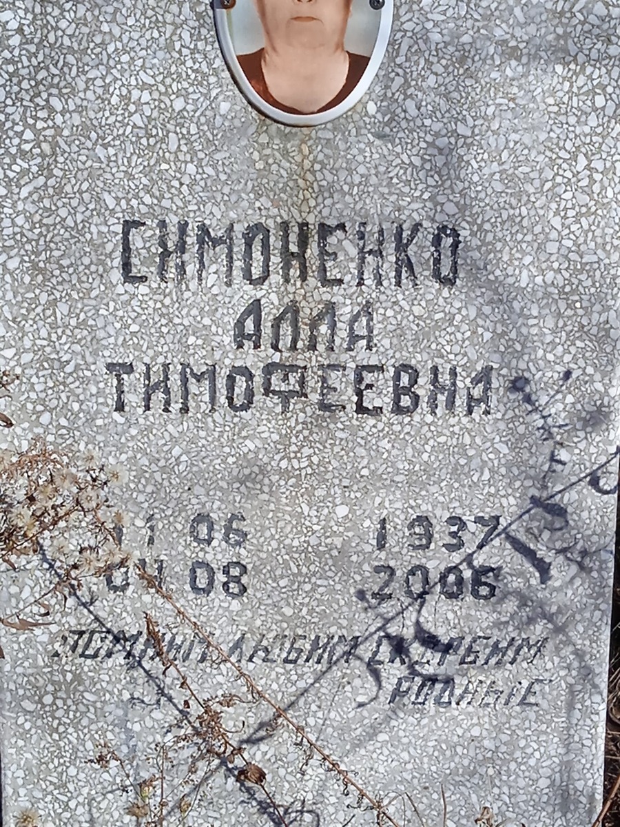 Симоненко Алла Тимофеевна