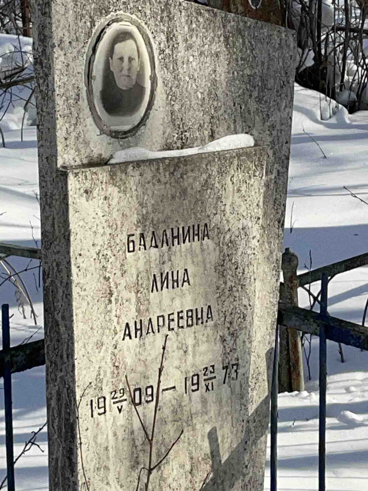 Баданина Лина Андреевна
