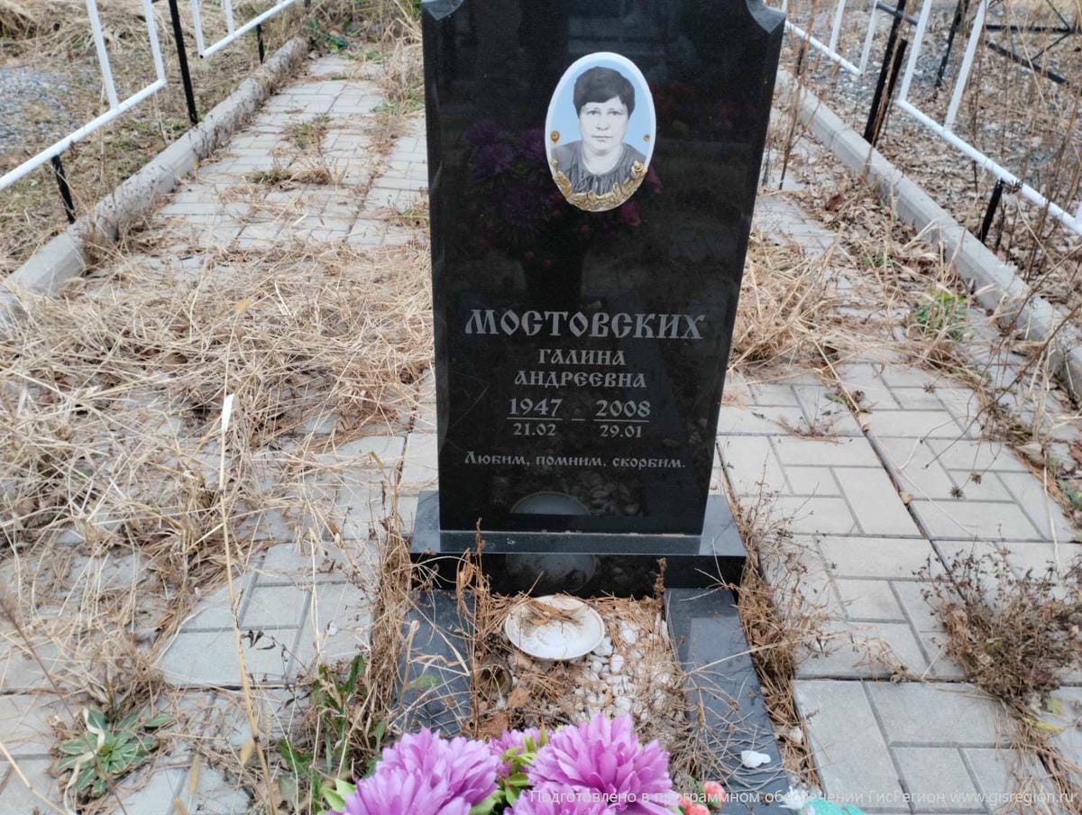 Мостовских Галина Андреевна