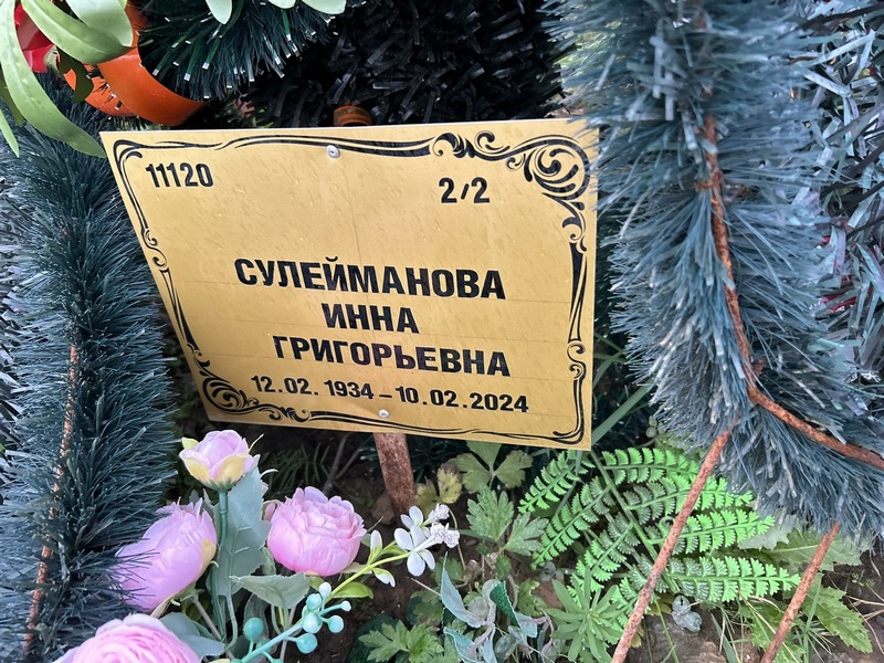Инна Сулейманова Григорьевна