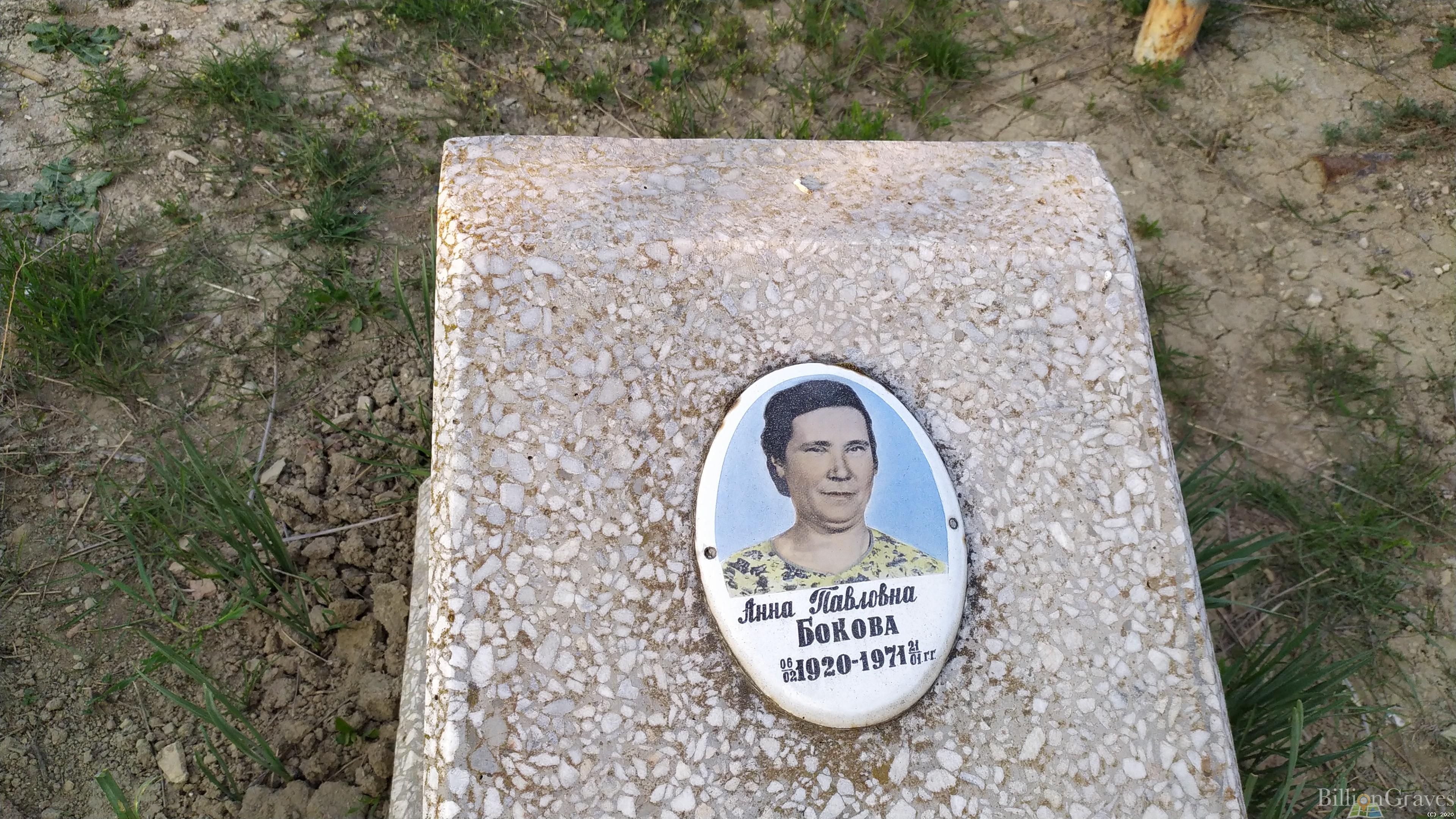 Бокова Анна Павловна