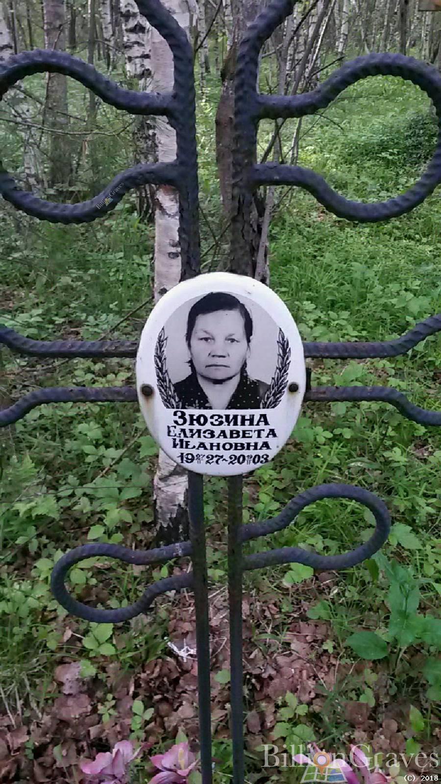 Зюзина Елизавета Ивановна