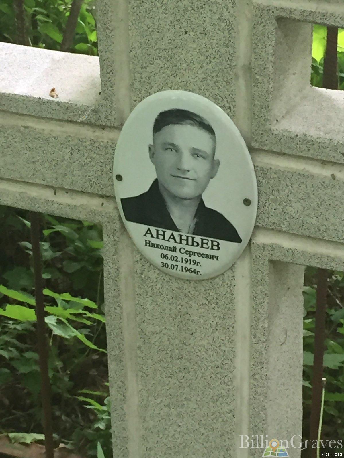 ананьев николай сергеевич