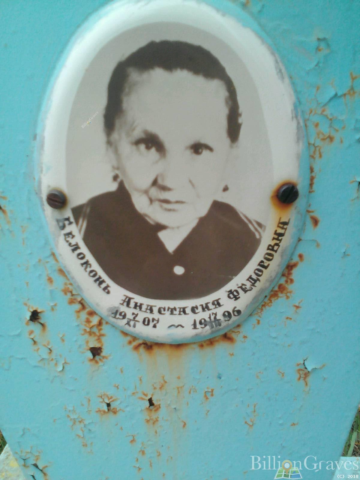 Белоконь Анастасия Федоровна
