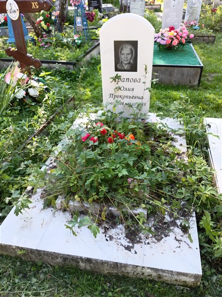Арапова Юлий Прокопьевна