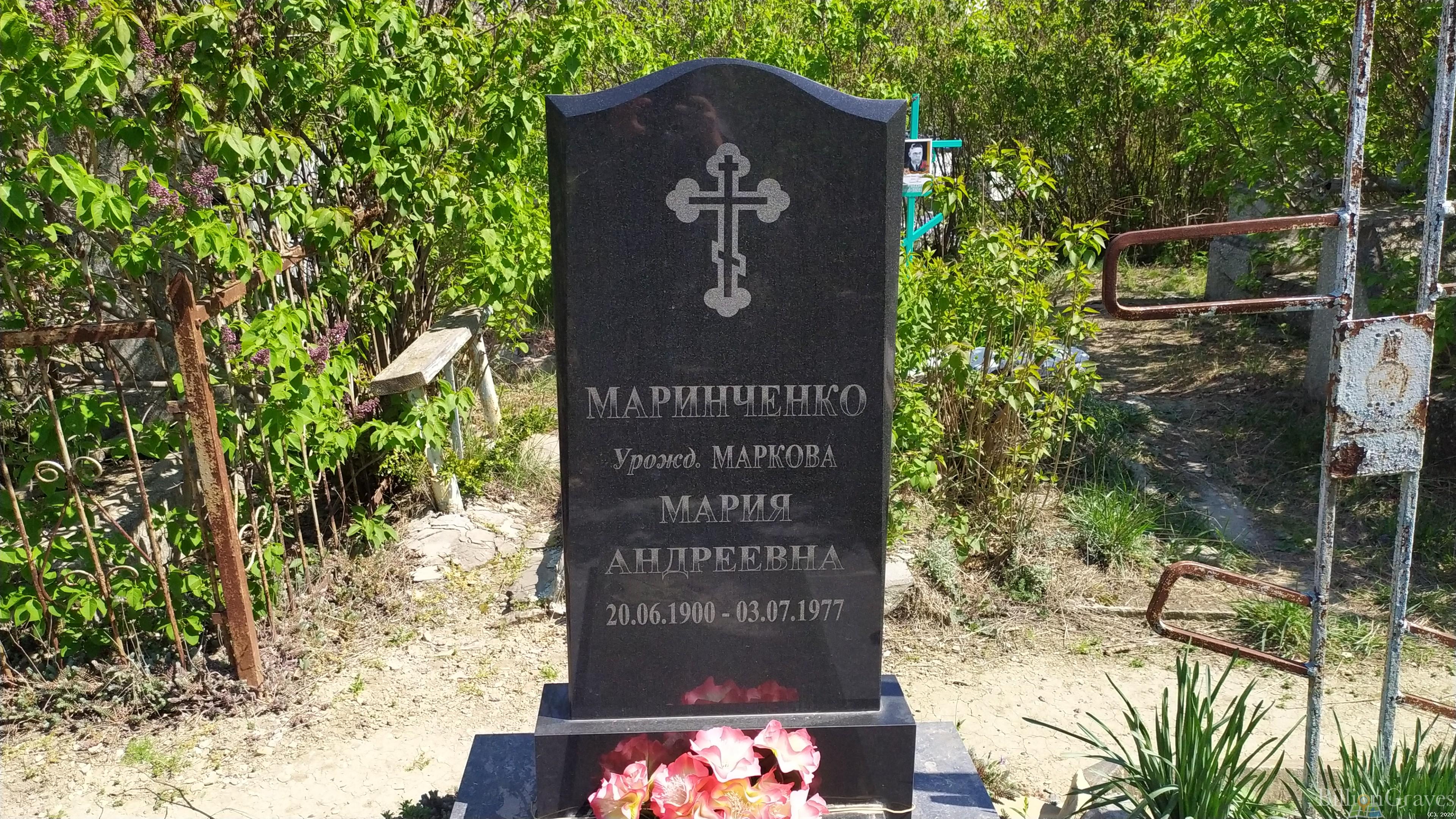 Мариниченко Мария Андреевна