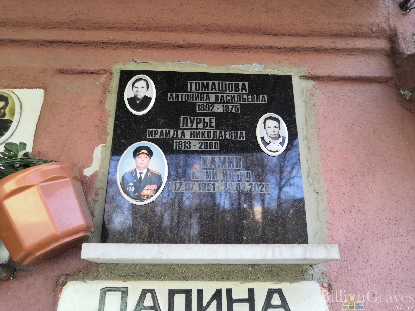 Камин Юрий Ильич