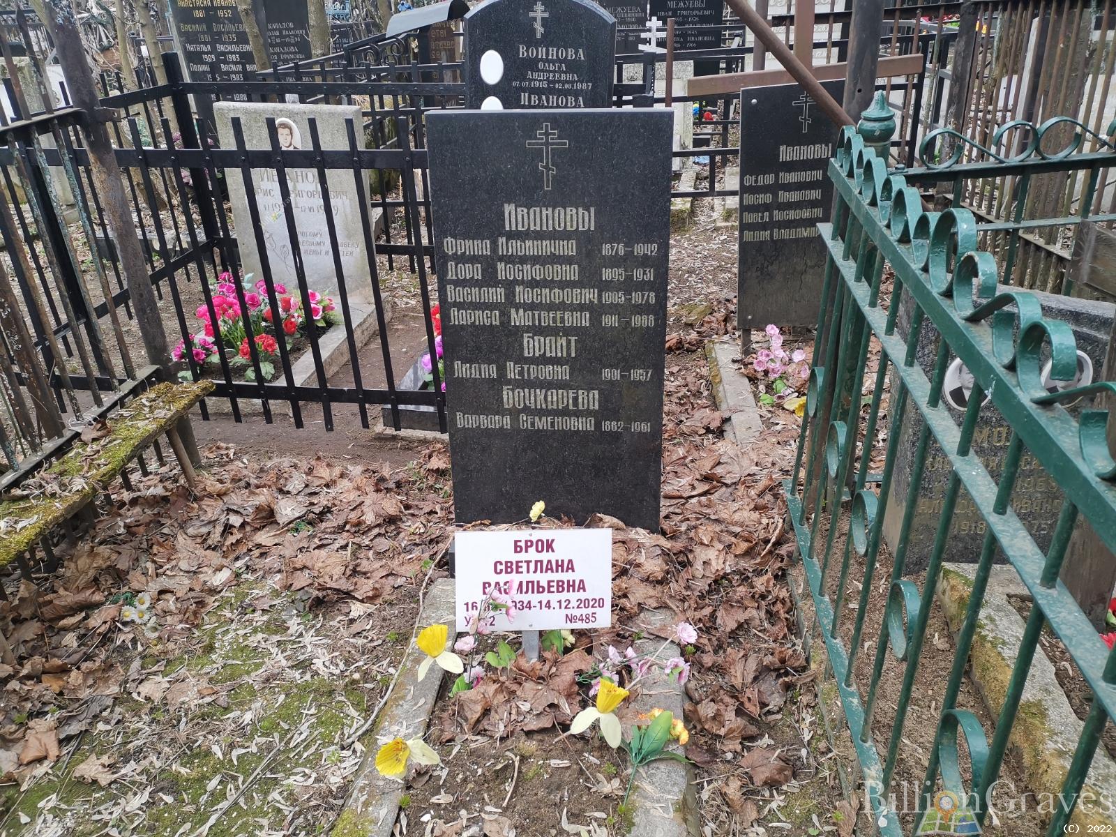 Брок Светлана Васильевна