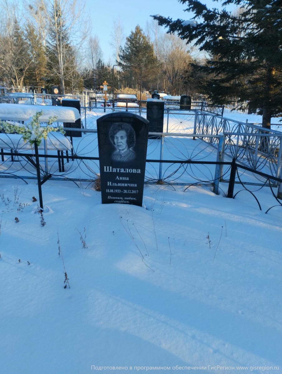 Шаталова Анна Ильинична