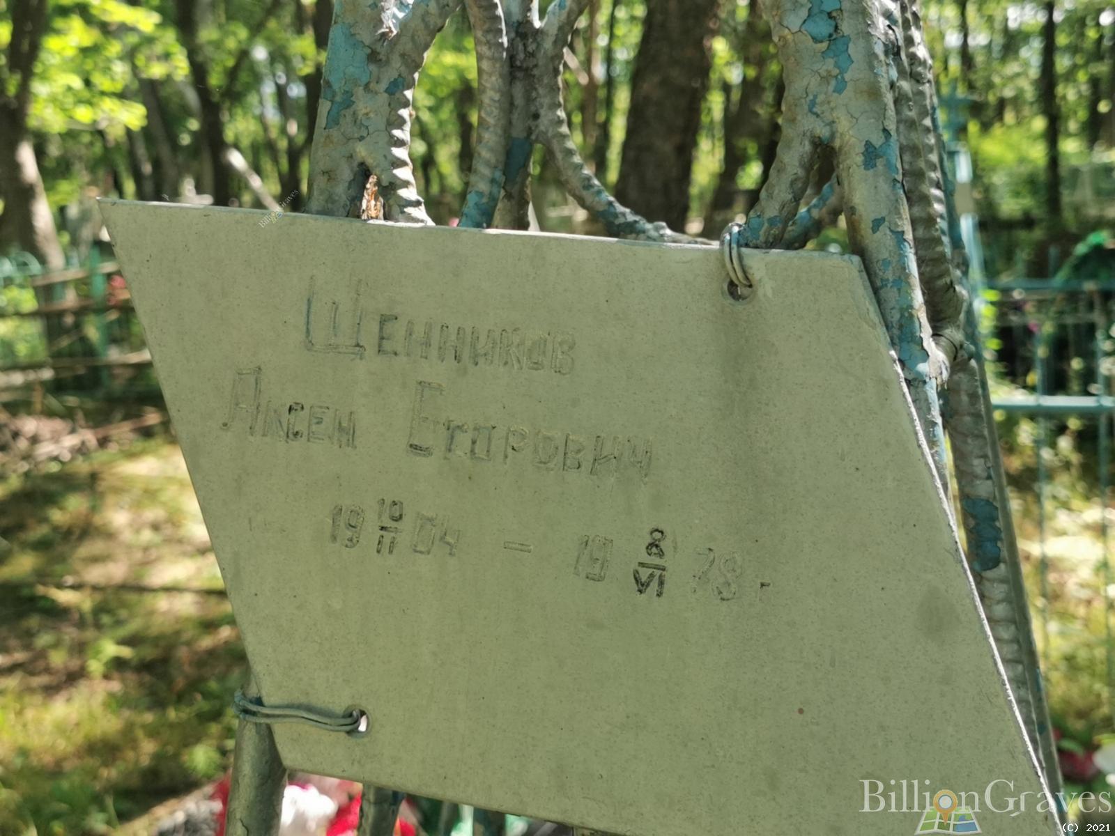Щенников Аксен Егорович