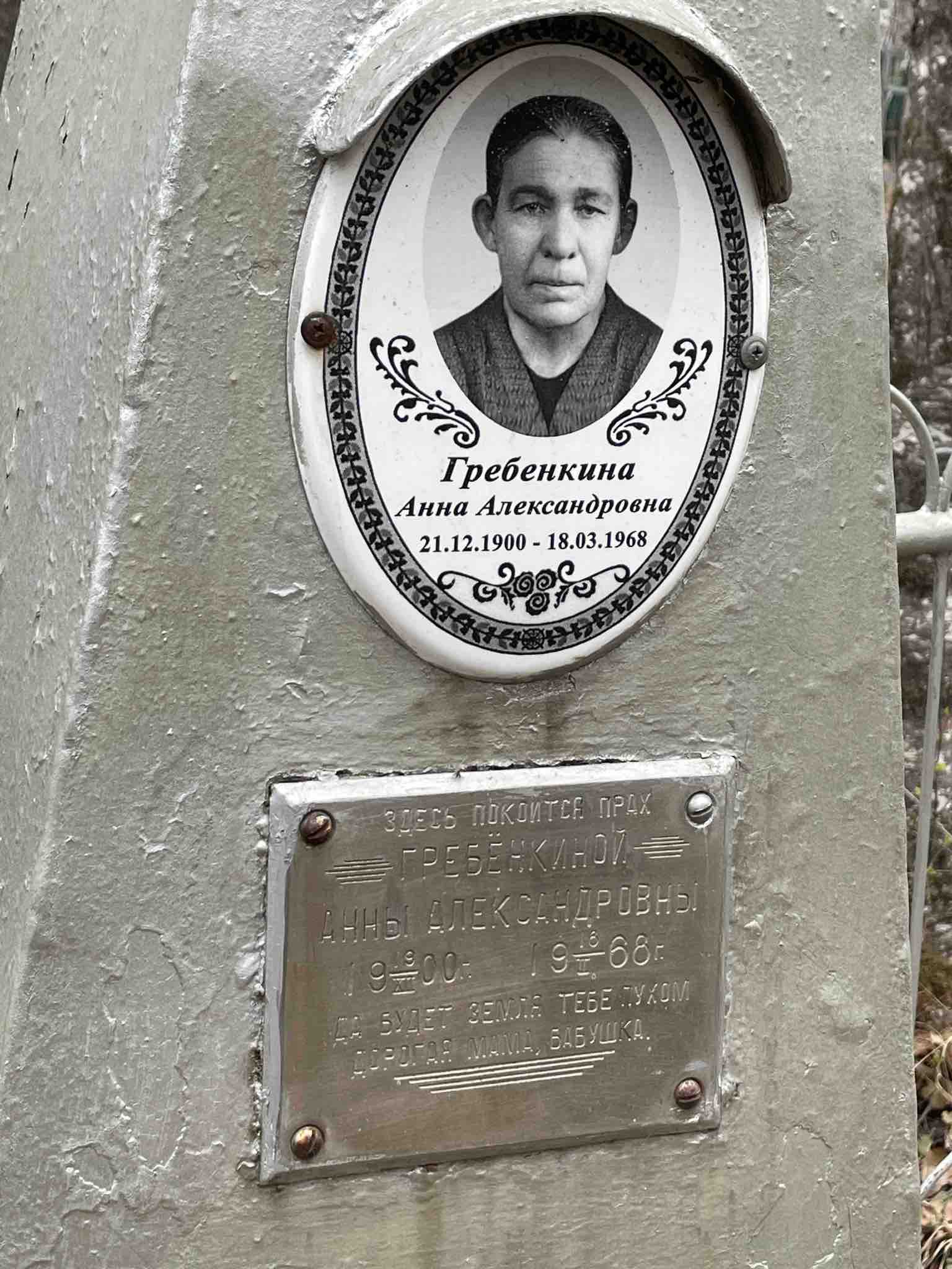 Гребенкина Анна Александровна