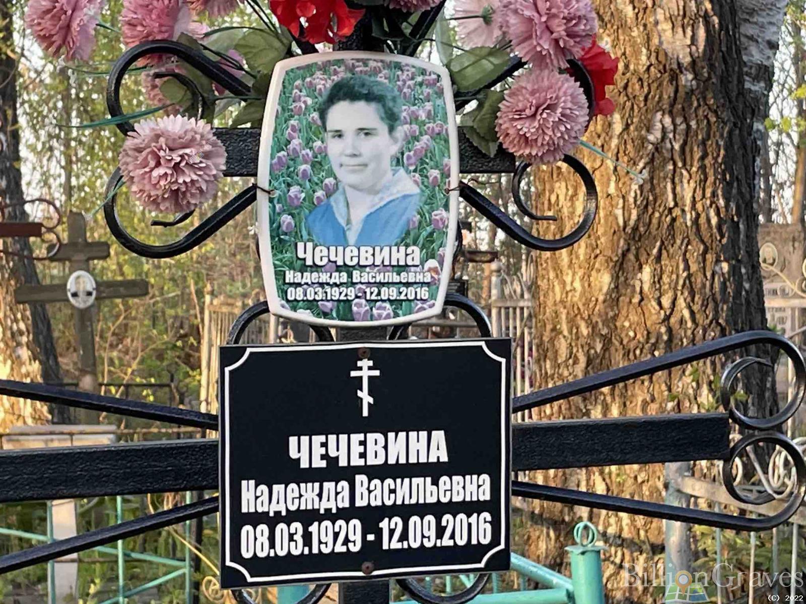 Чечевина Надежда Васильевна