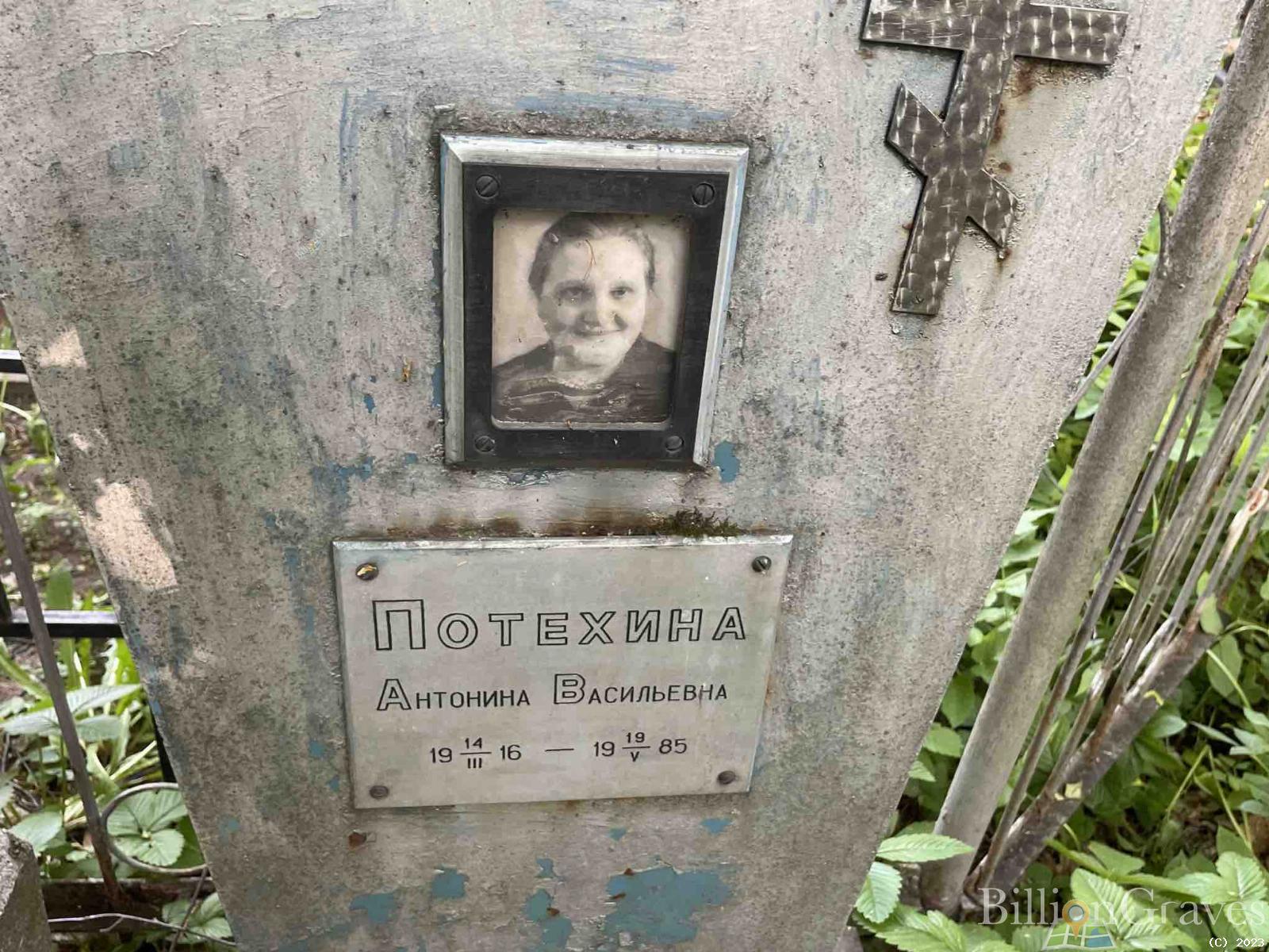 Потехина Антонина Васильевна