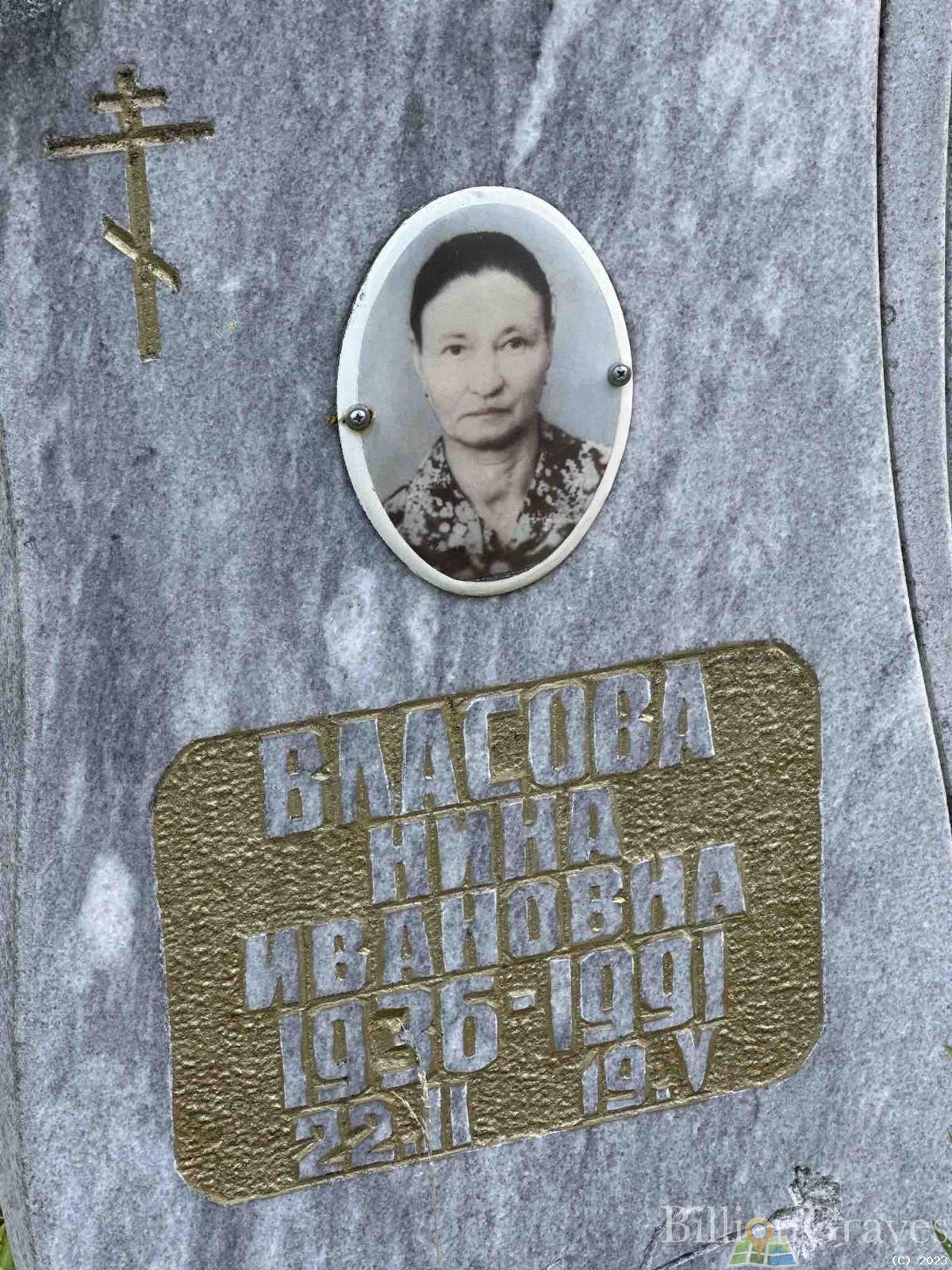 Власова Нина Ивановна