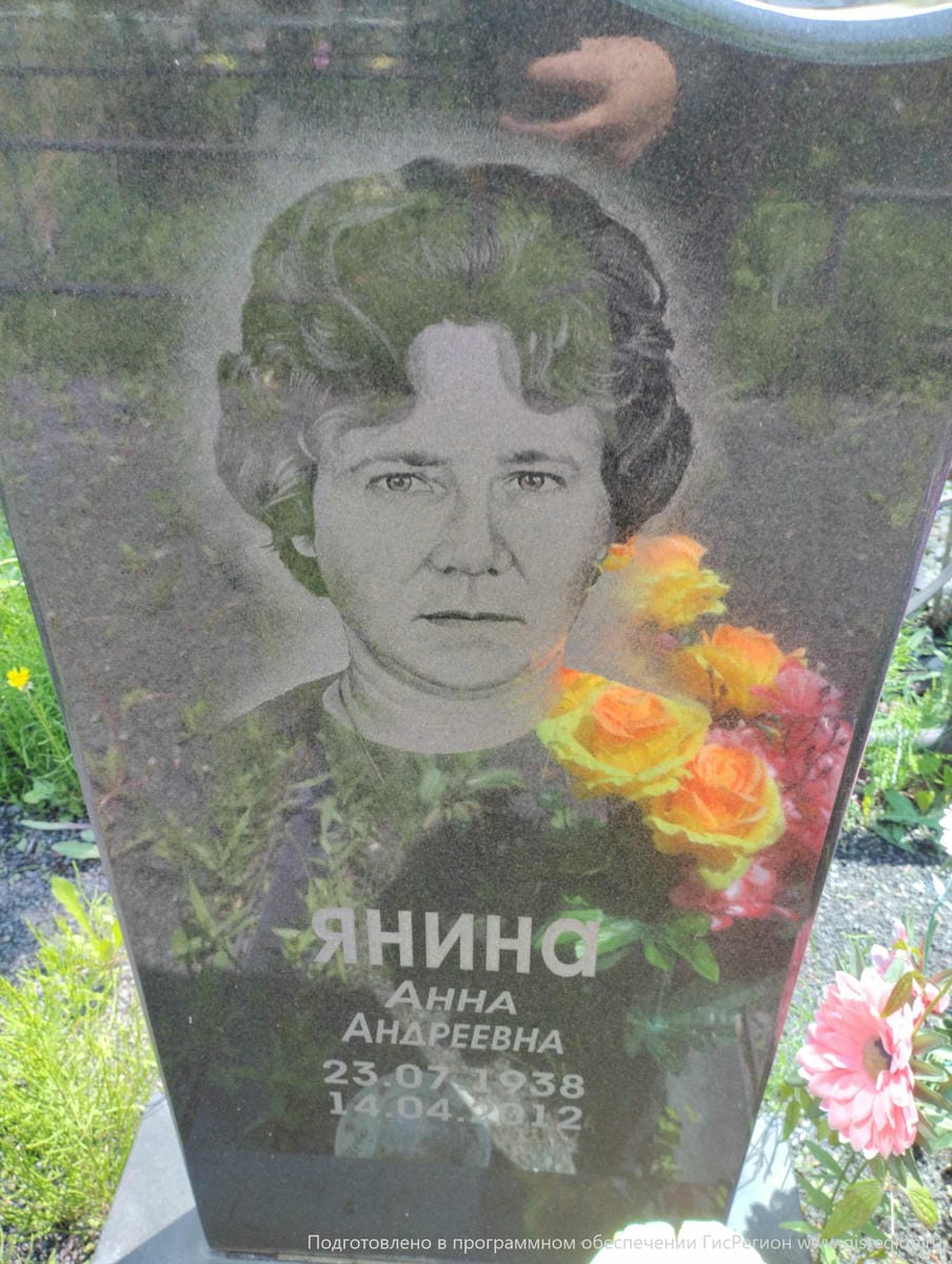 Янина Анна Андреевна