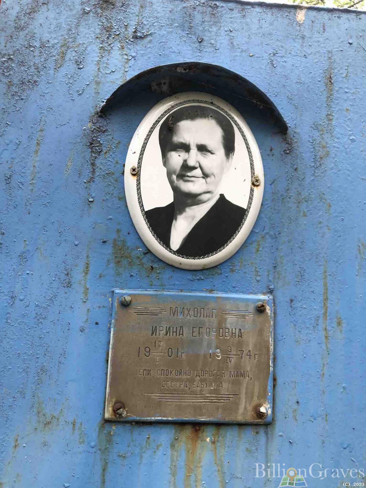 Михолап Ирина Егоровна