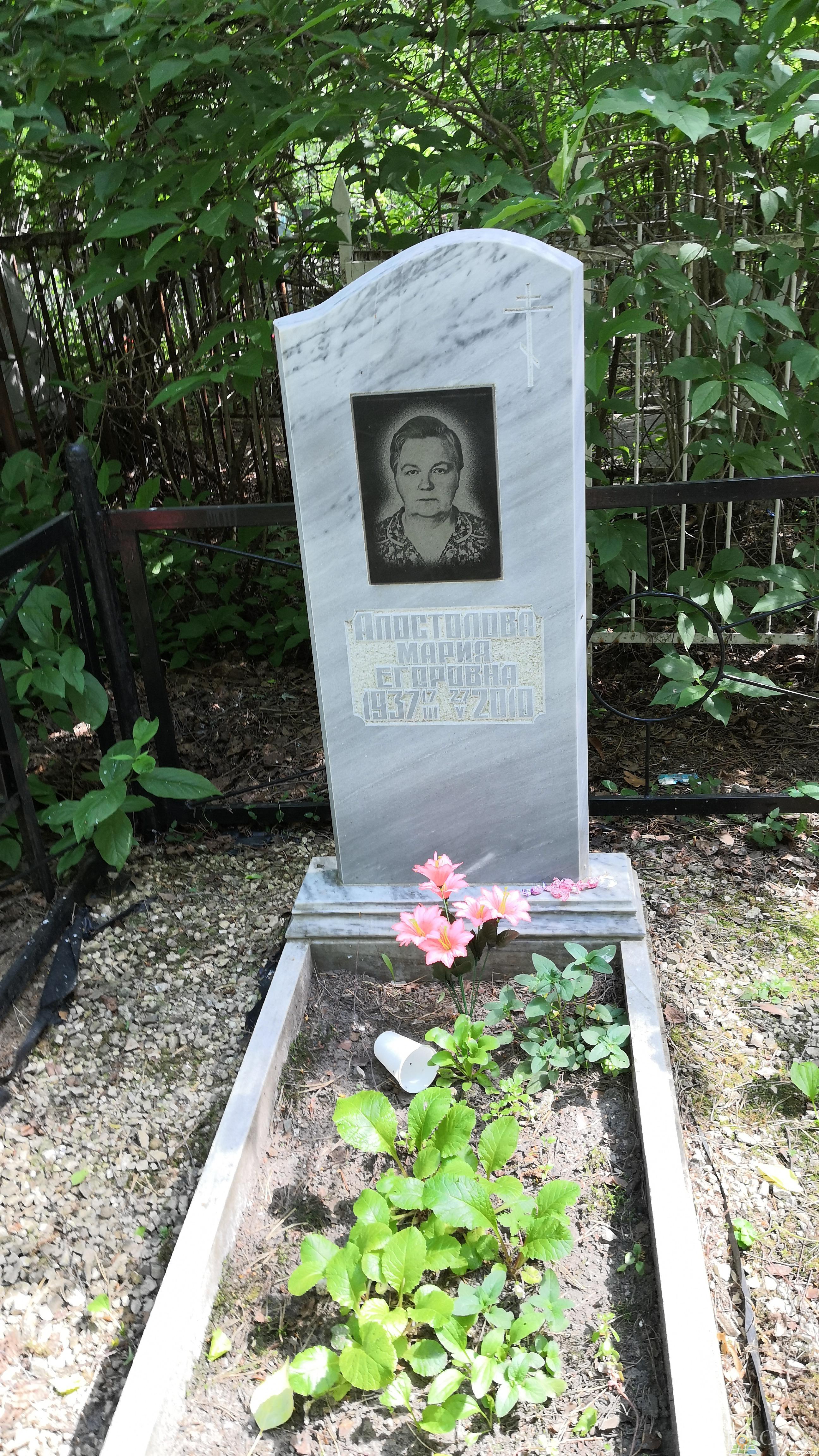 Апостолова Мария Егоровна