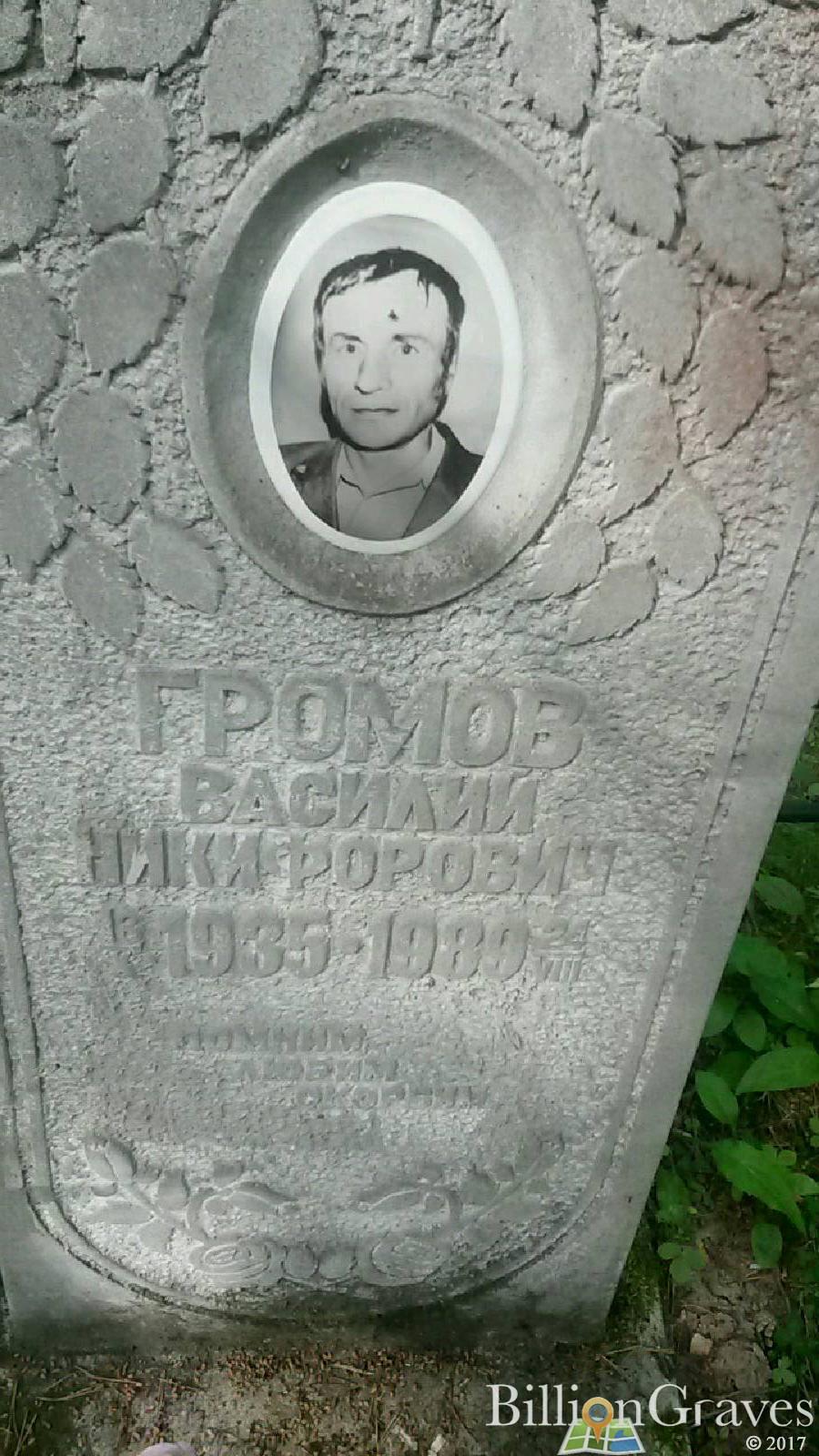 Громов Василий Никифорович
