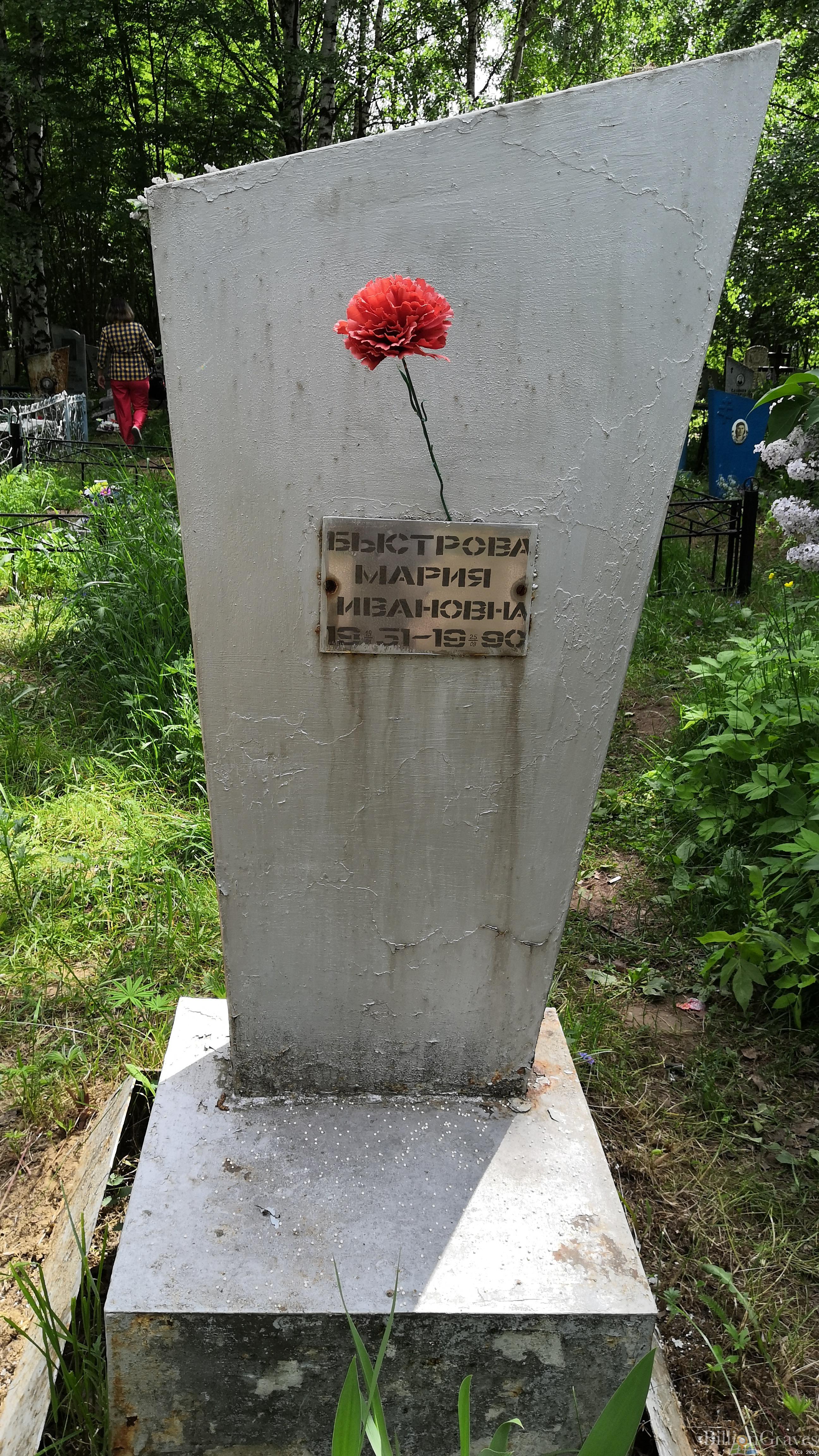 Быстрова Мария ИВановна
