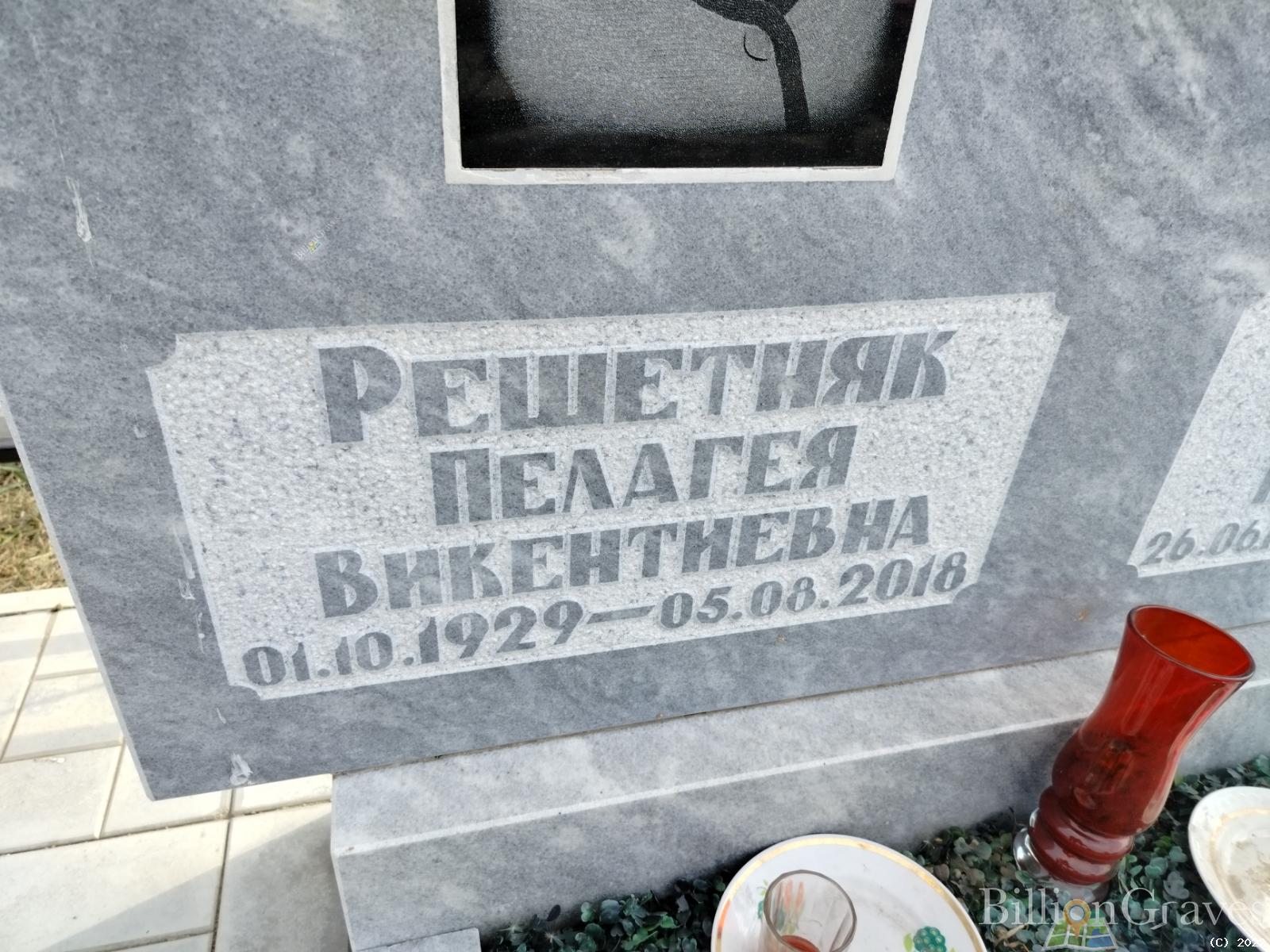 Решетняк Пелагея Викентиевна