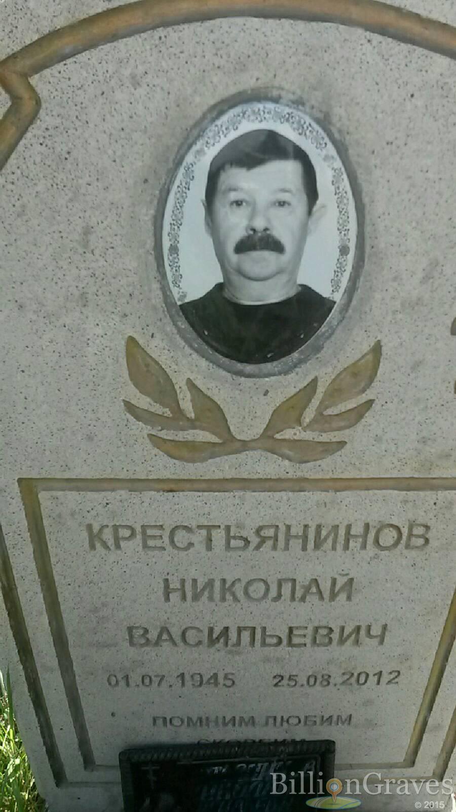 Крестьянинов Николай васильевич