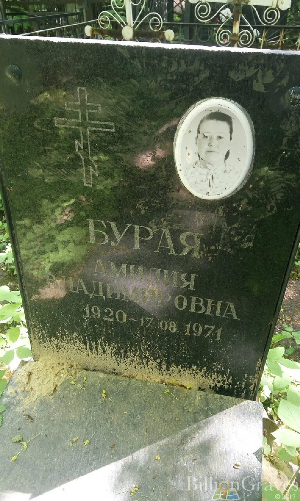 Бурая Амидия Владимировна