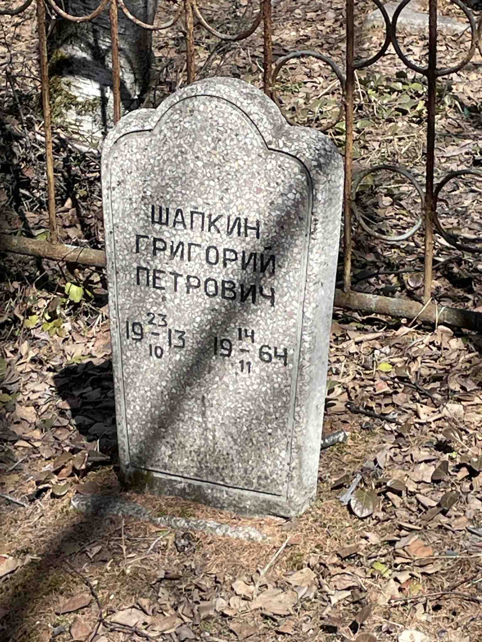 Шапкин Григорий Петрович