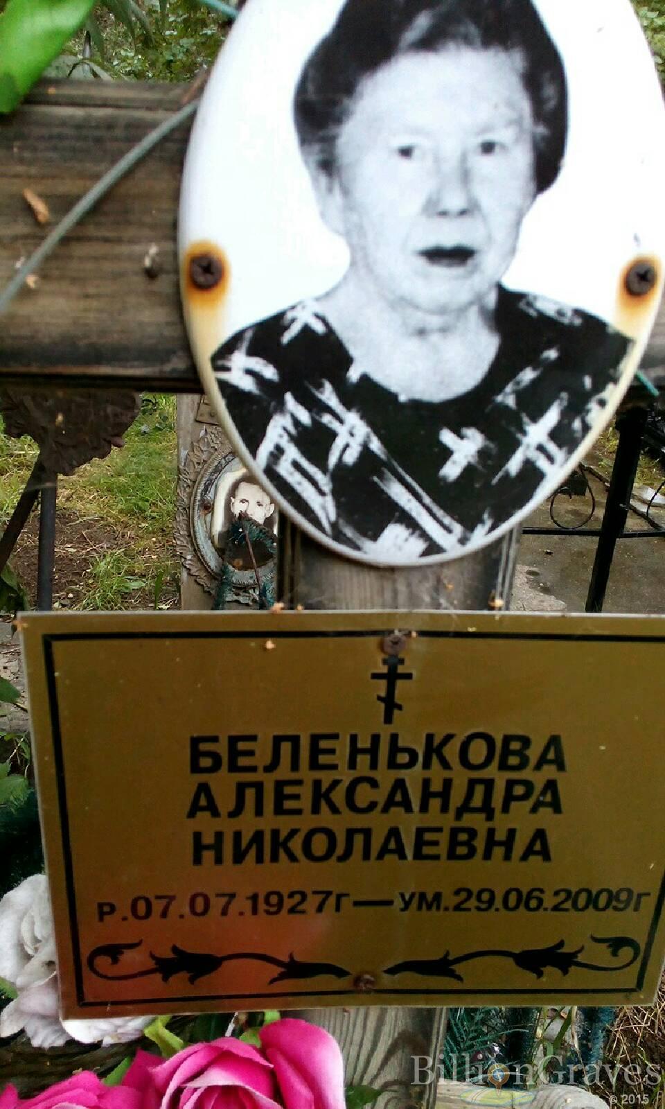 Беленькова Александра Николаевна