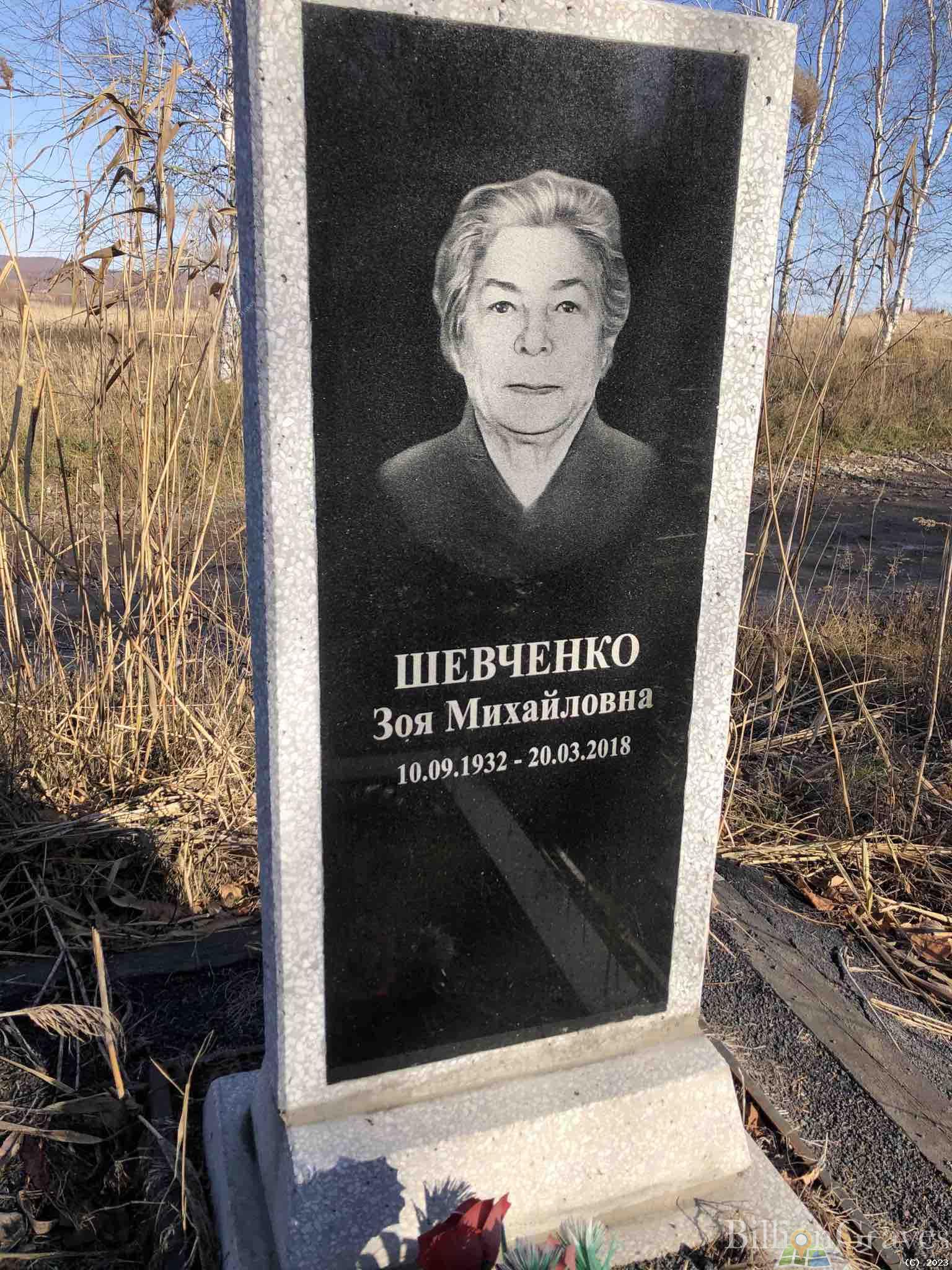 Шевченко Зоя Михайловна
