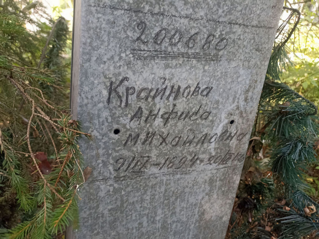 Крайнова Анфиса Михайловна