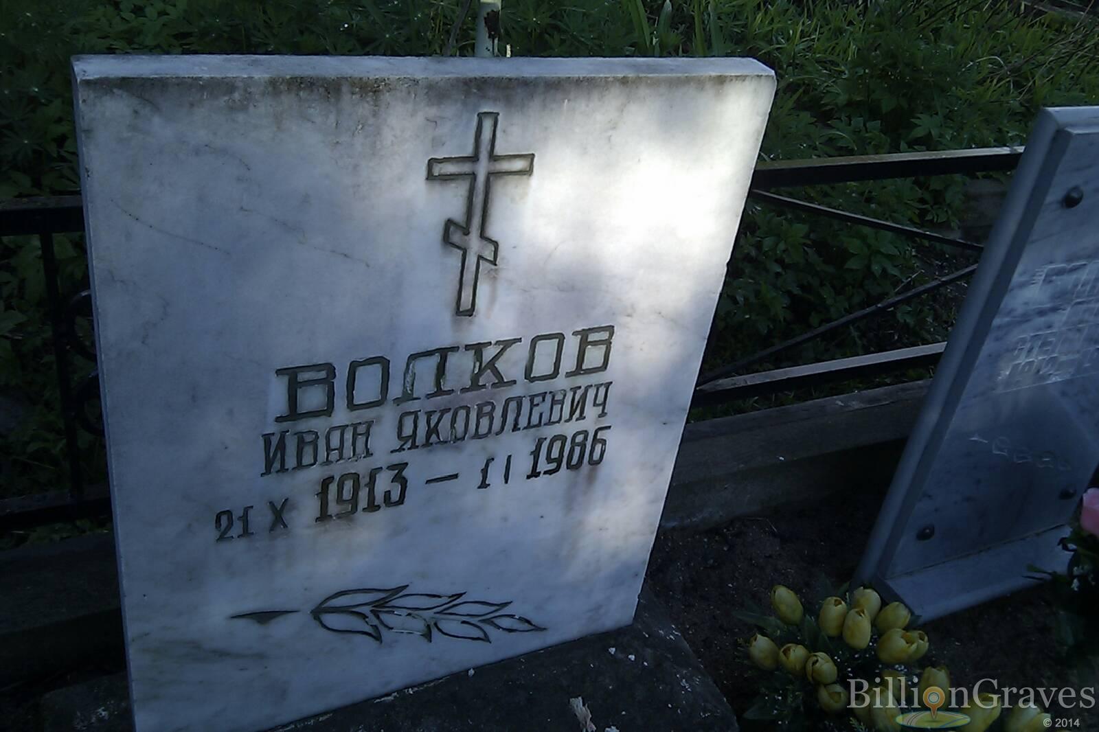 Волков Иван Яковлевич