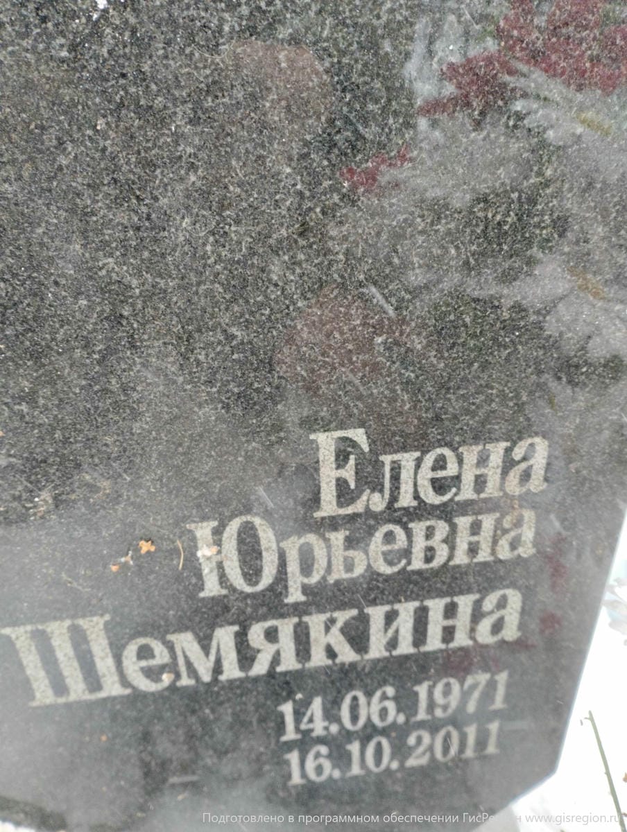 Шемякина Елена Юрьевна