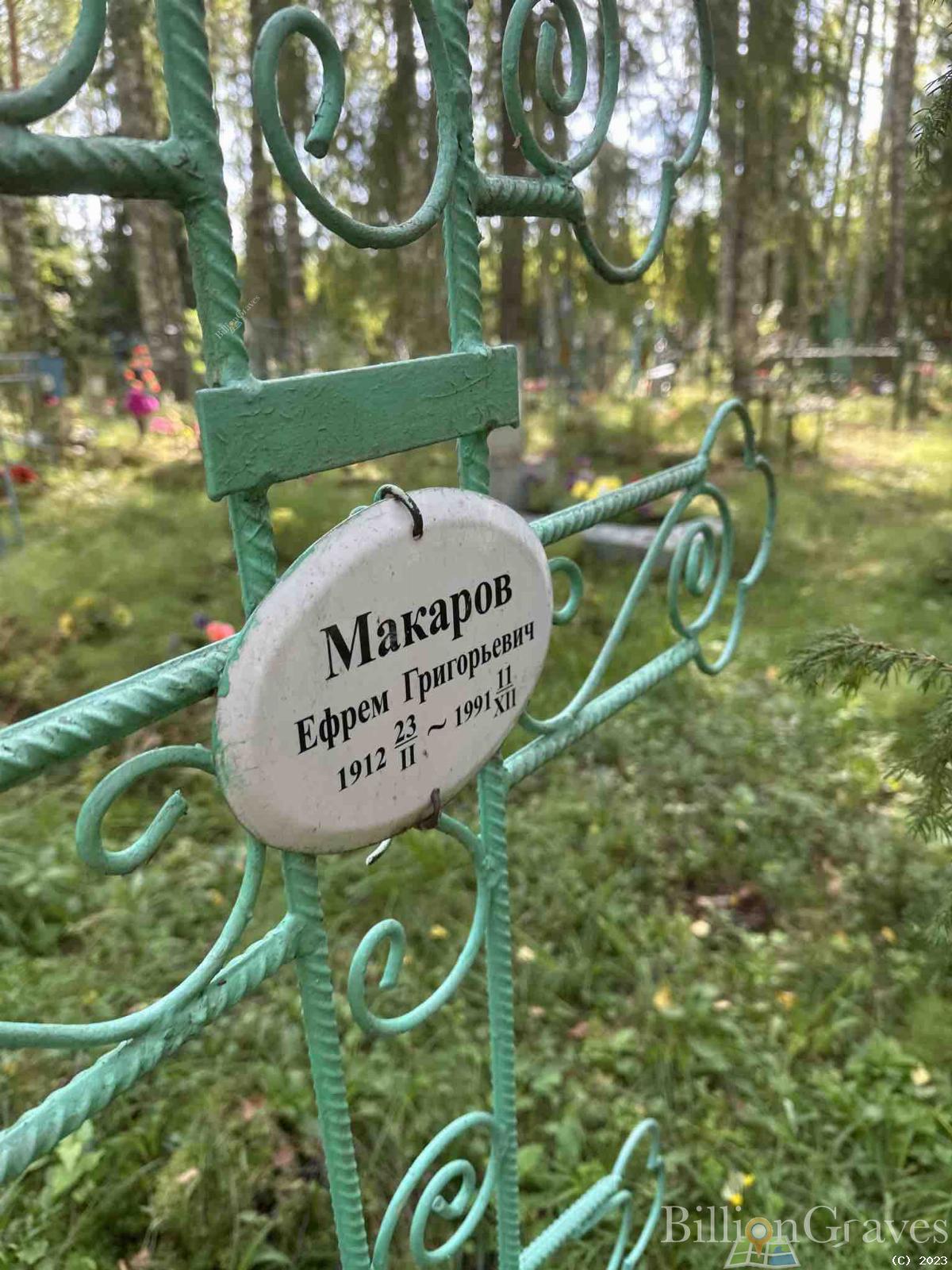 Макаров Ефрем Григорьевич