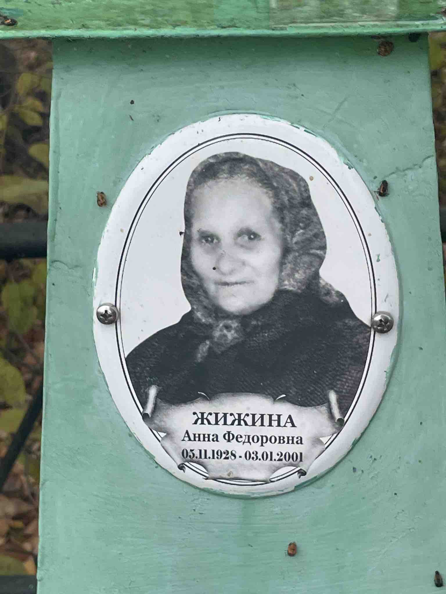 Жижина Анна Федоровна