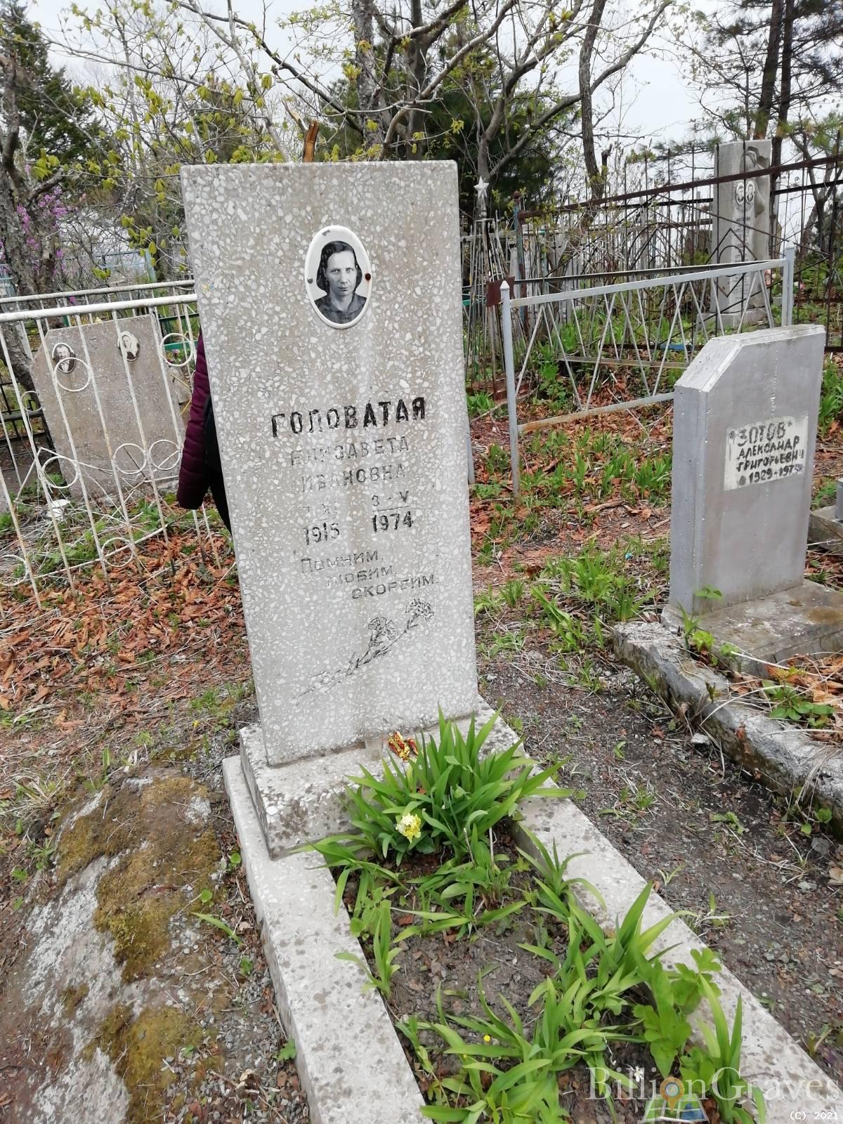 Головатая Елизавета Ивановна