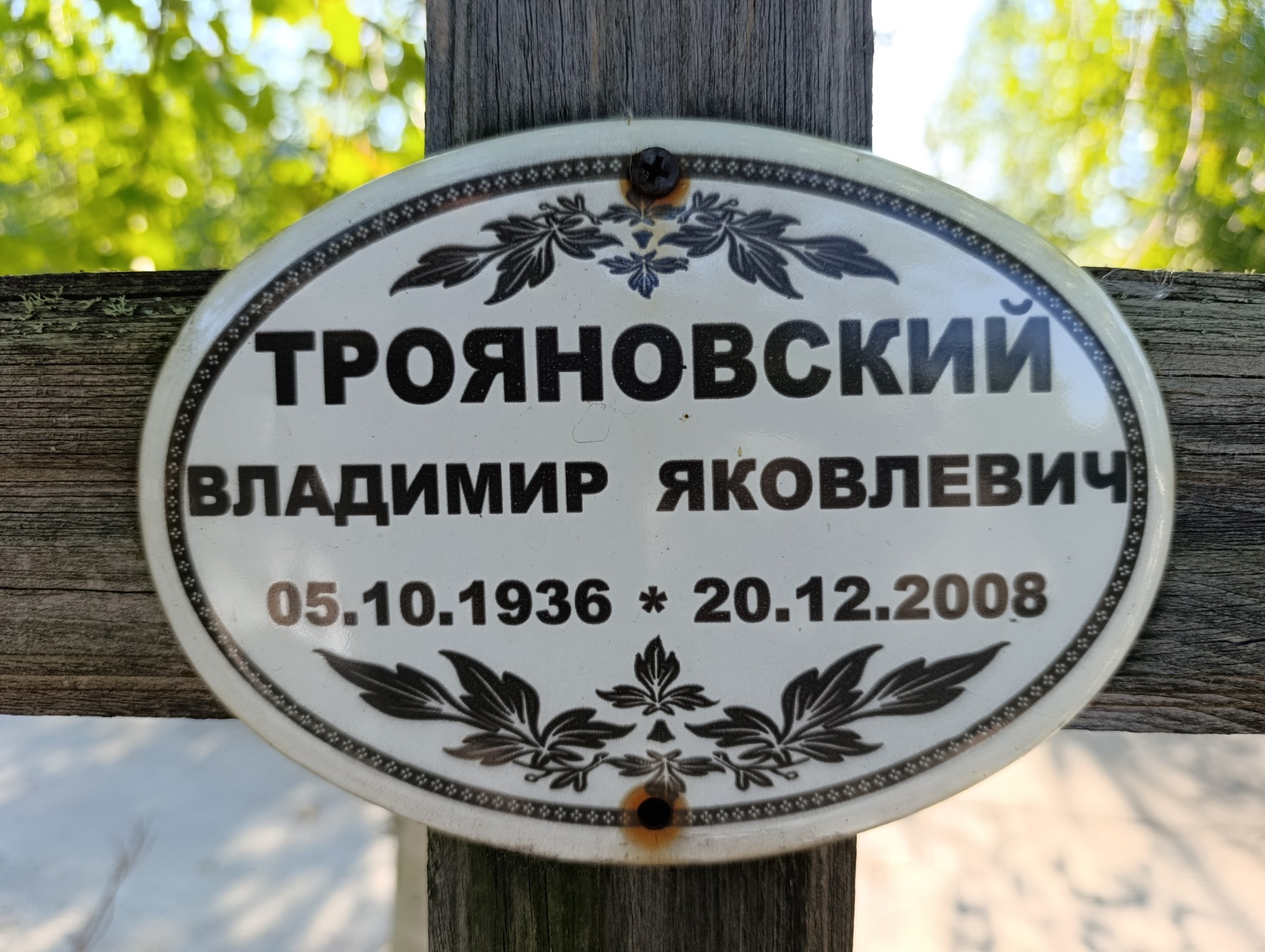 Трояновский Владимир Яковлевич