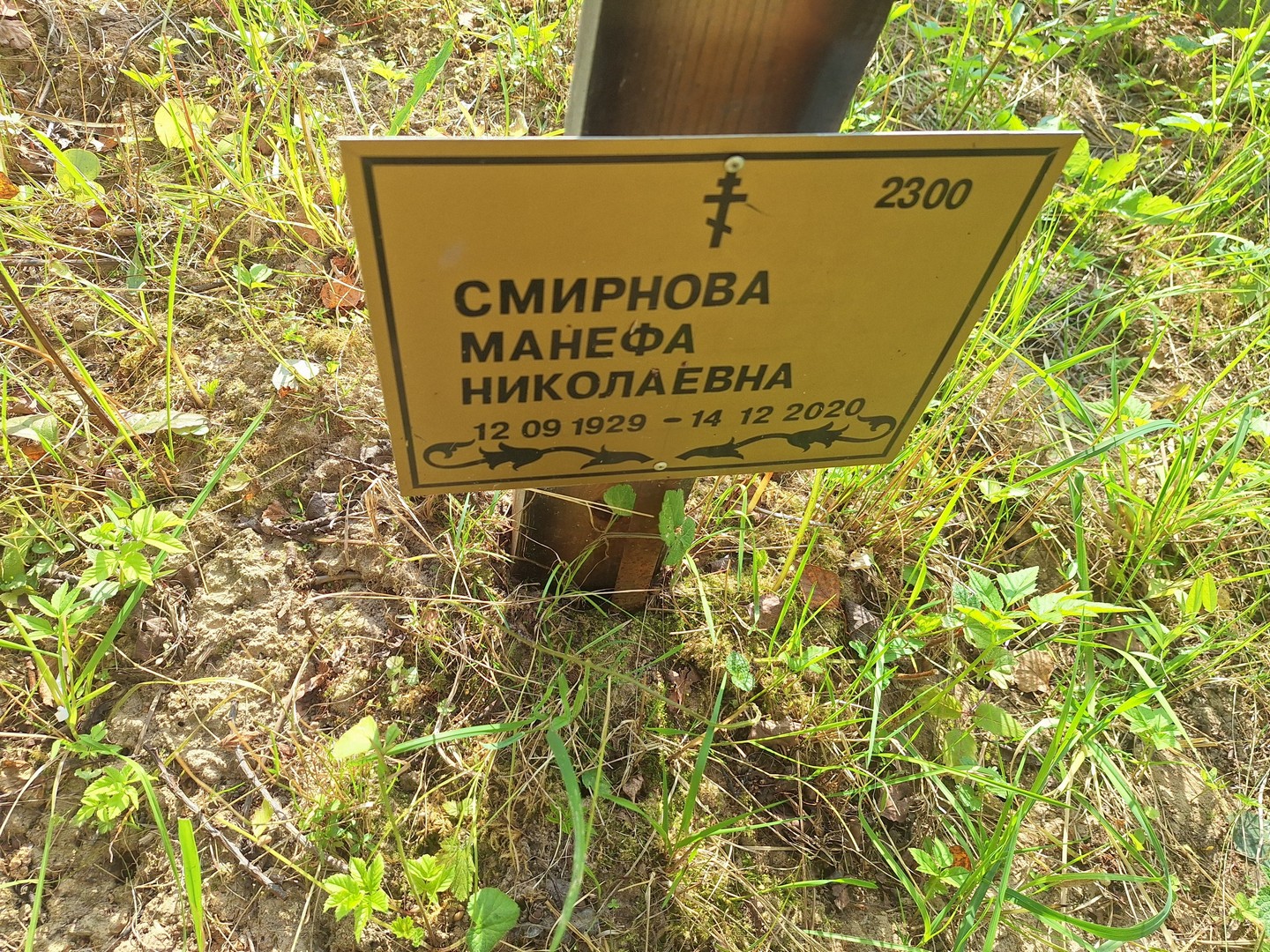 Манефа Смирнова Николаевна