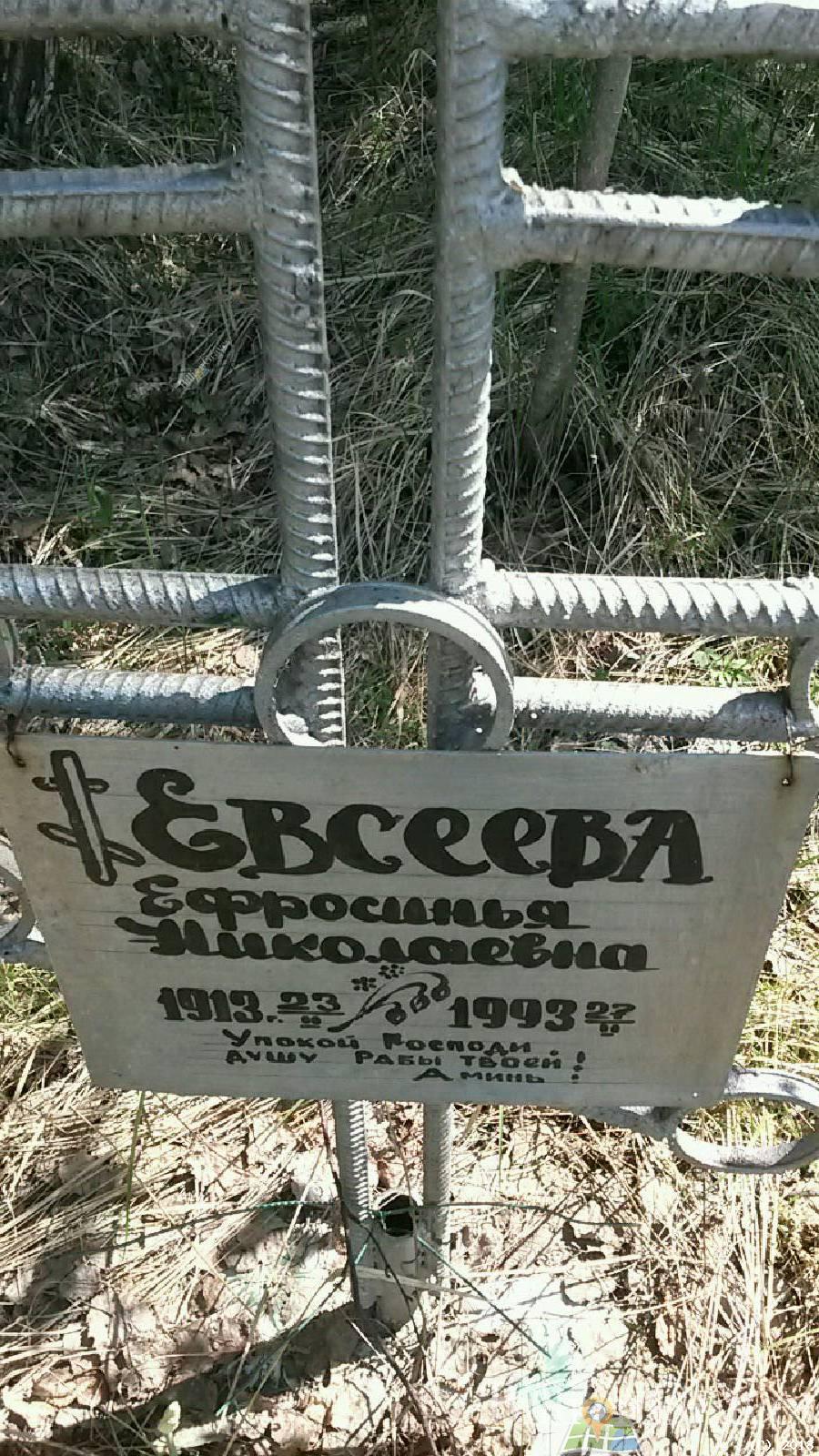 Евсеева Ефросинья Николаевна