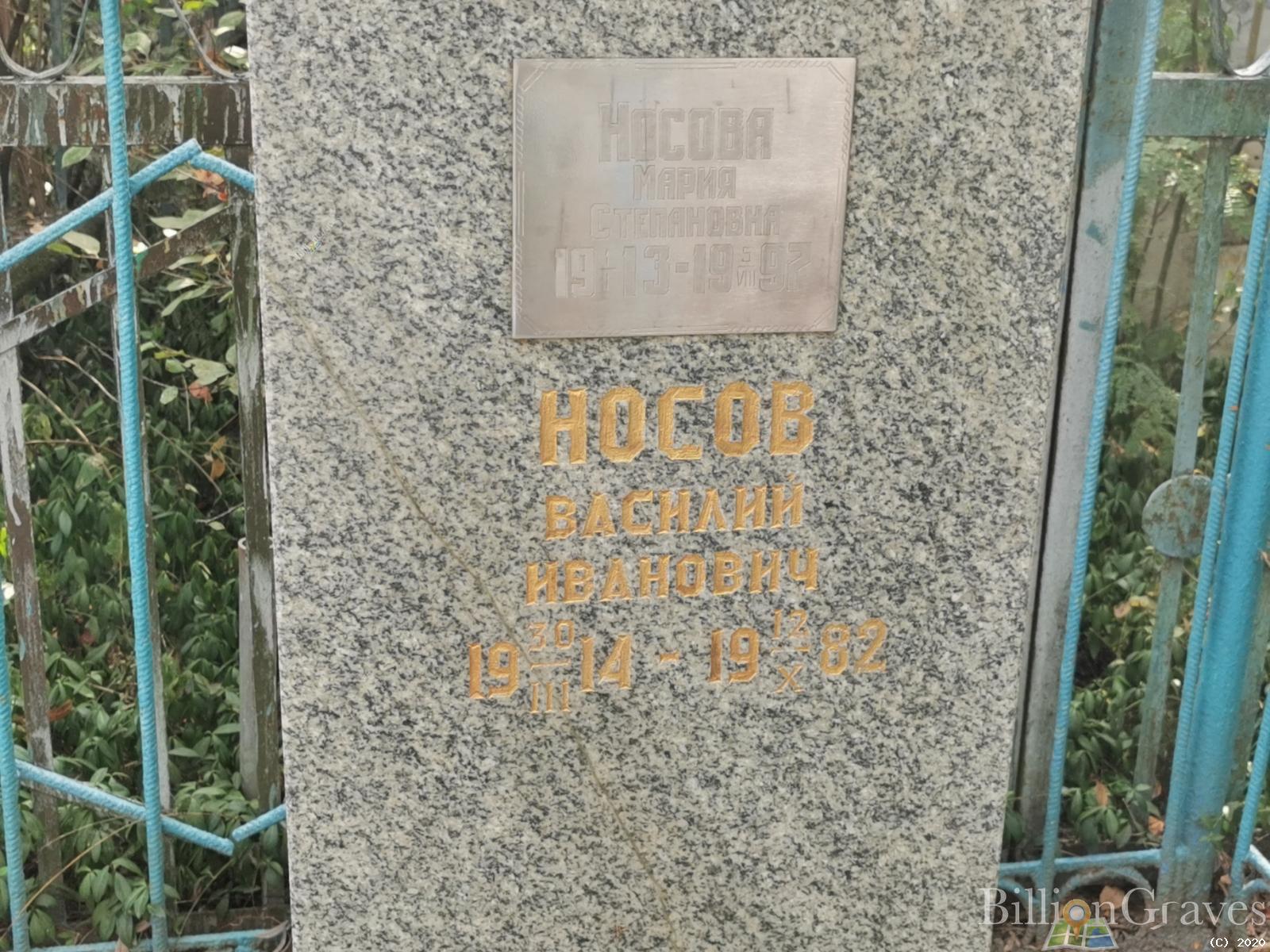 Носова Мария Степановна