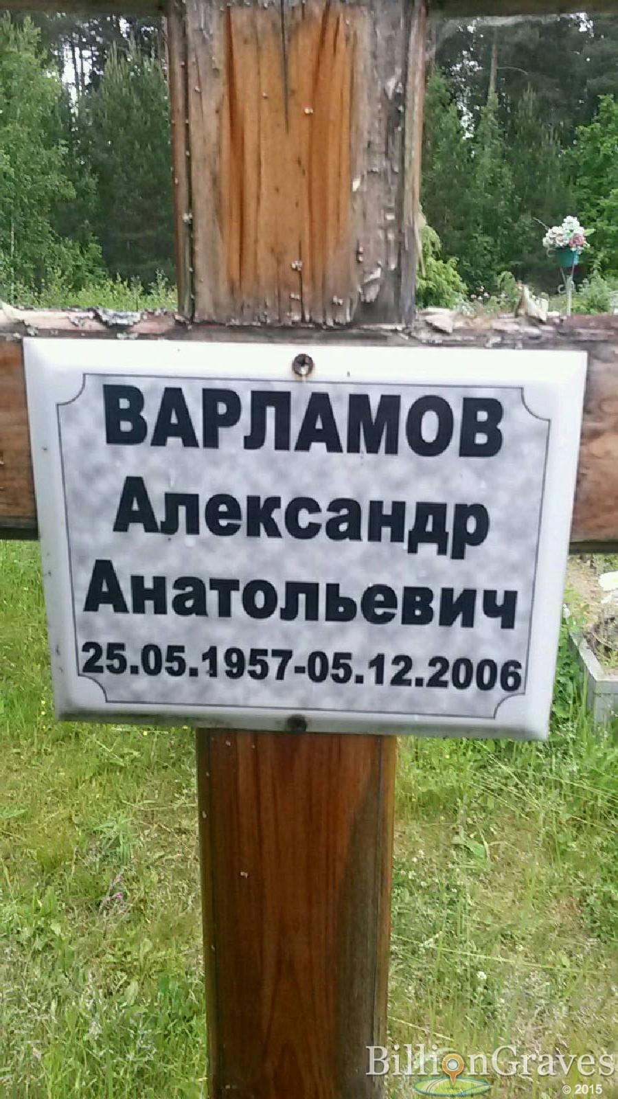 Варламов Александр Анатольевич