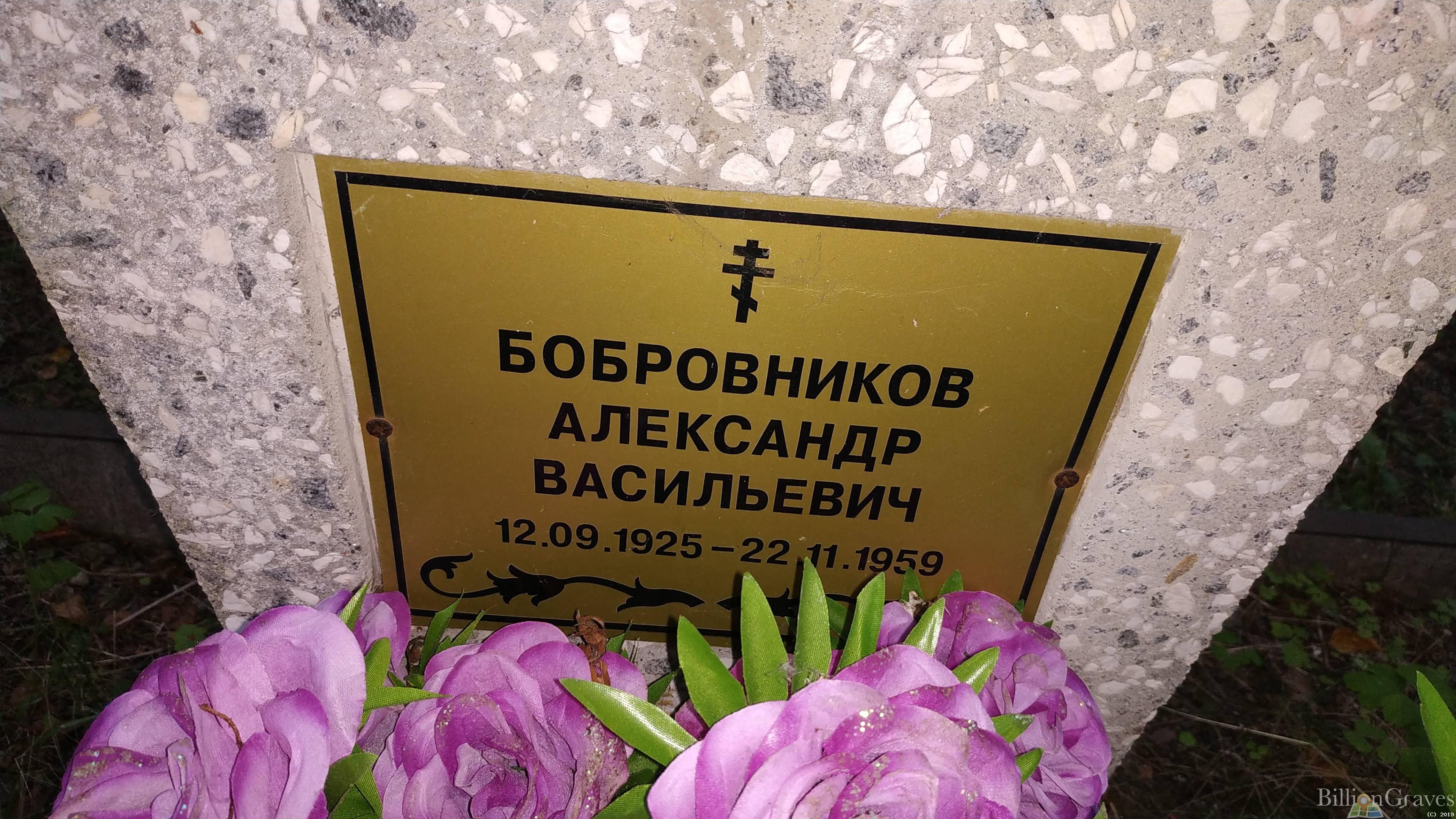 Бобровников Александр Васильевич